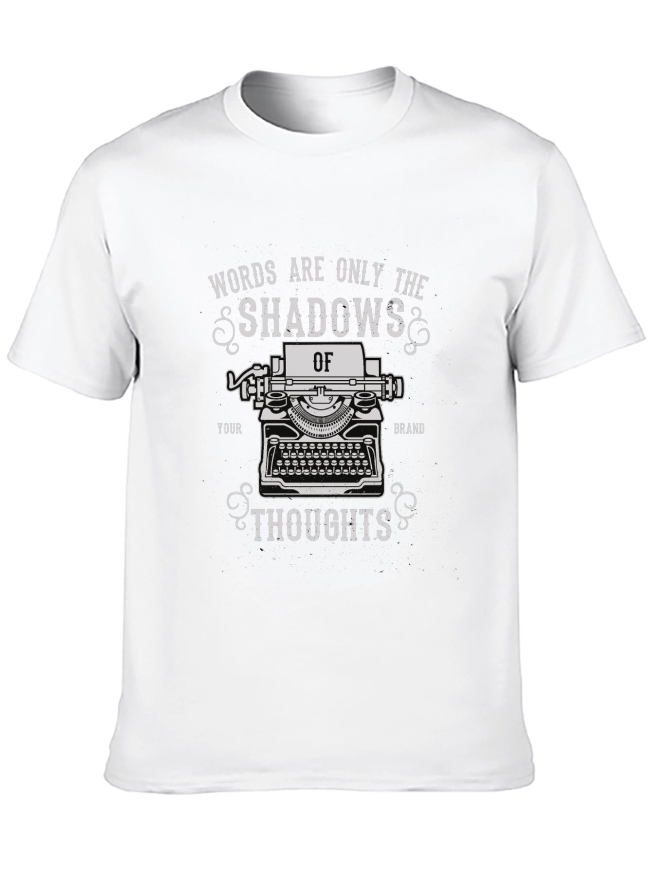 Shadows of Thoughts T-Shirt - Writer Inspiration