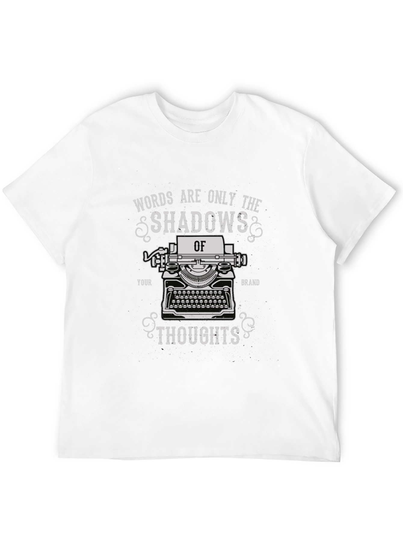 Shadows of Thoughts T-Shirt - Writer Inspiration