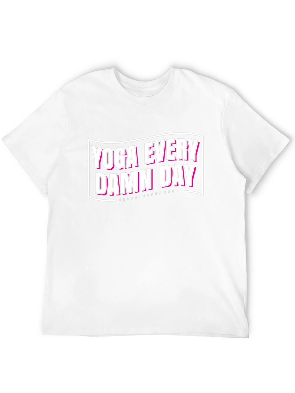 Yoga Every Damn Day Graphic T-Shirt