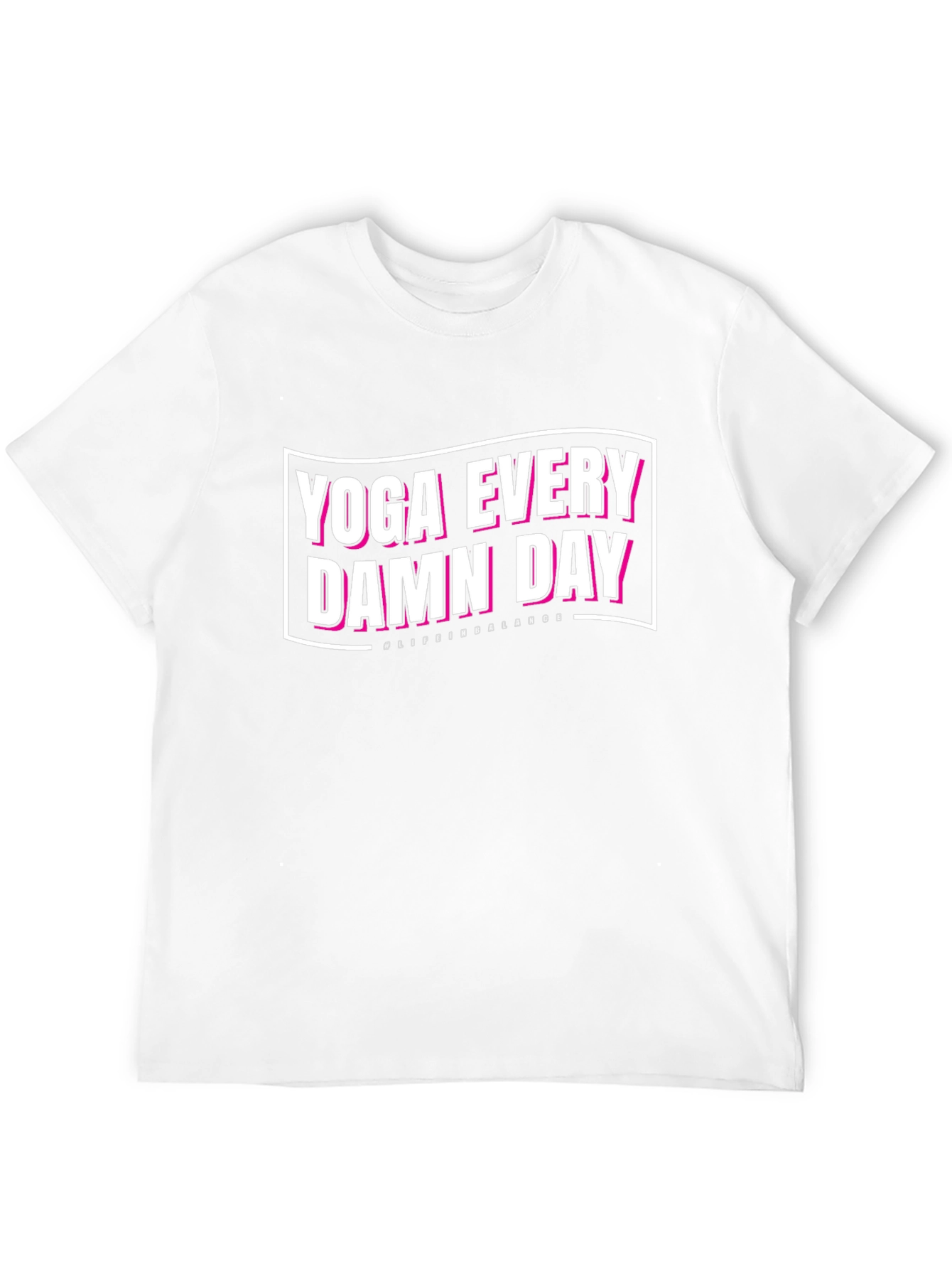 Yoga Every Damn Day Graphic T-Shirt