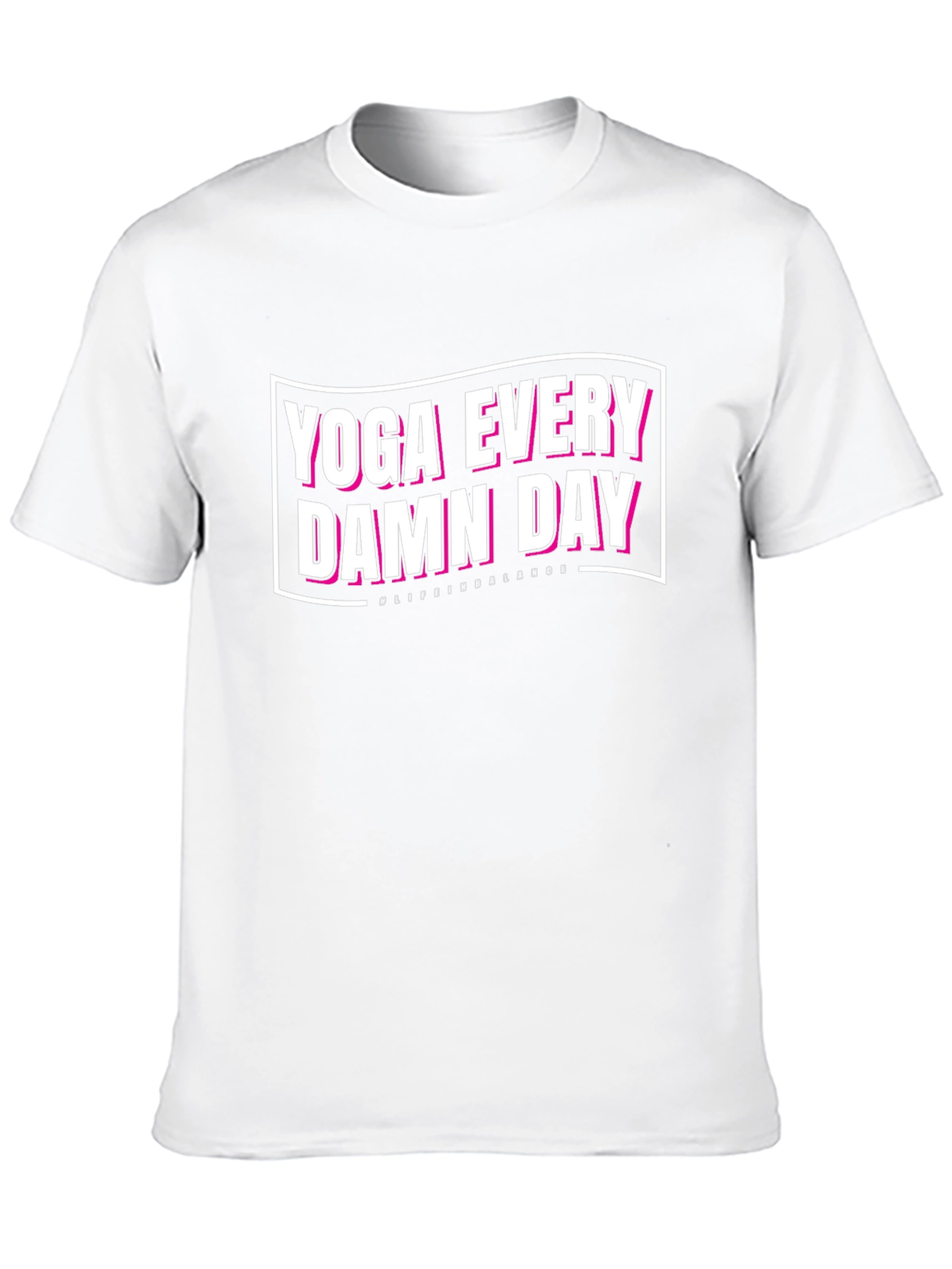 Yoga Every Damn Day Graphic T-Shirt