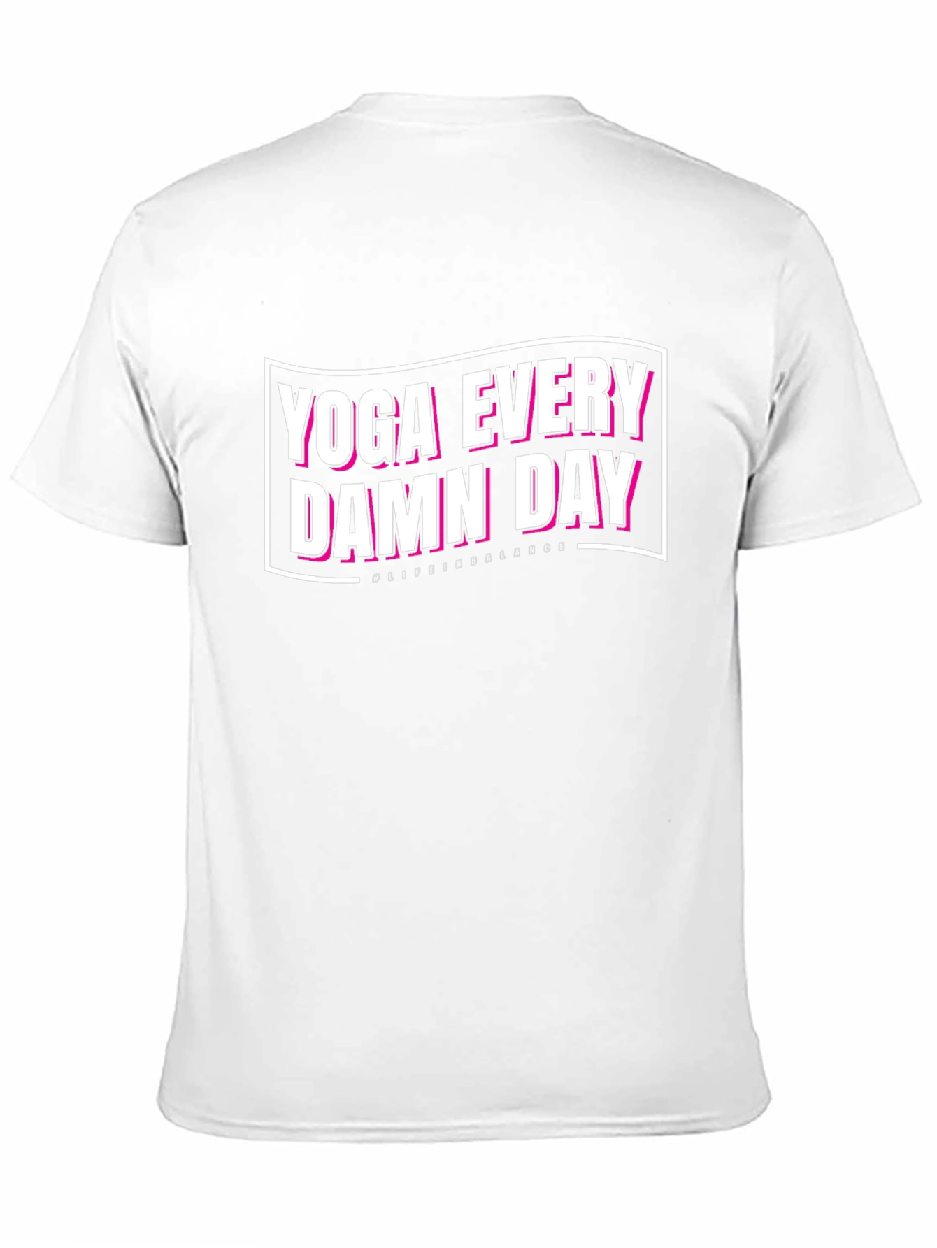 Yoga Every Damn Day Graphic T-Shirt