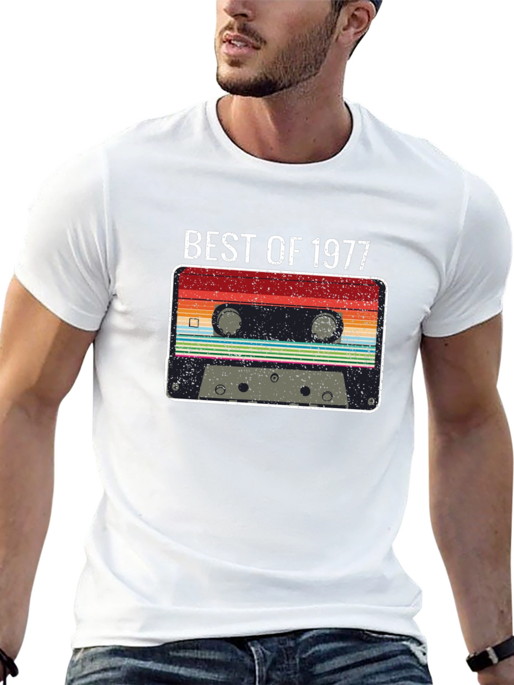 Best of 1977 Cassette Graphic Tee