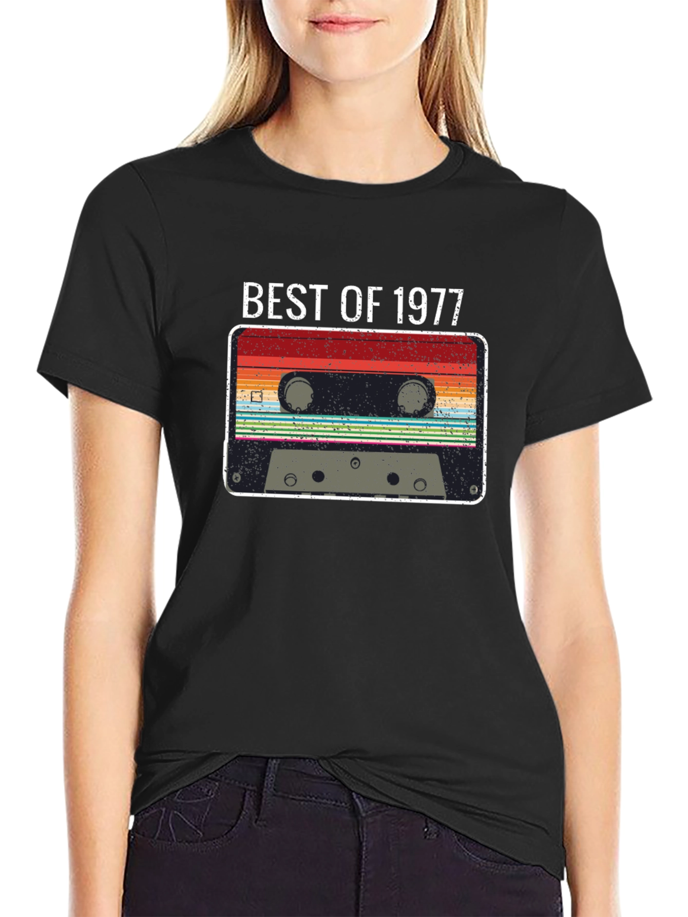 Best of 1977 Cassette Graphic Tee