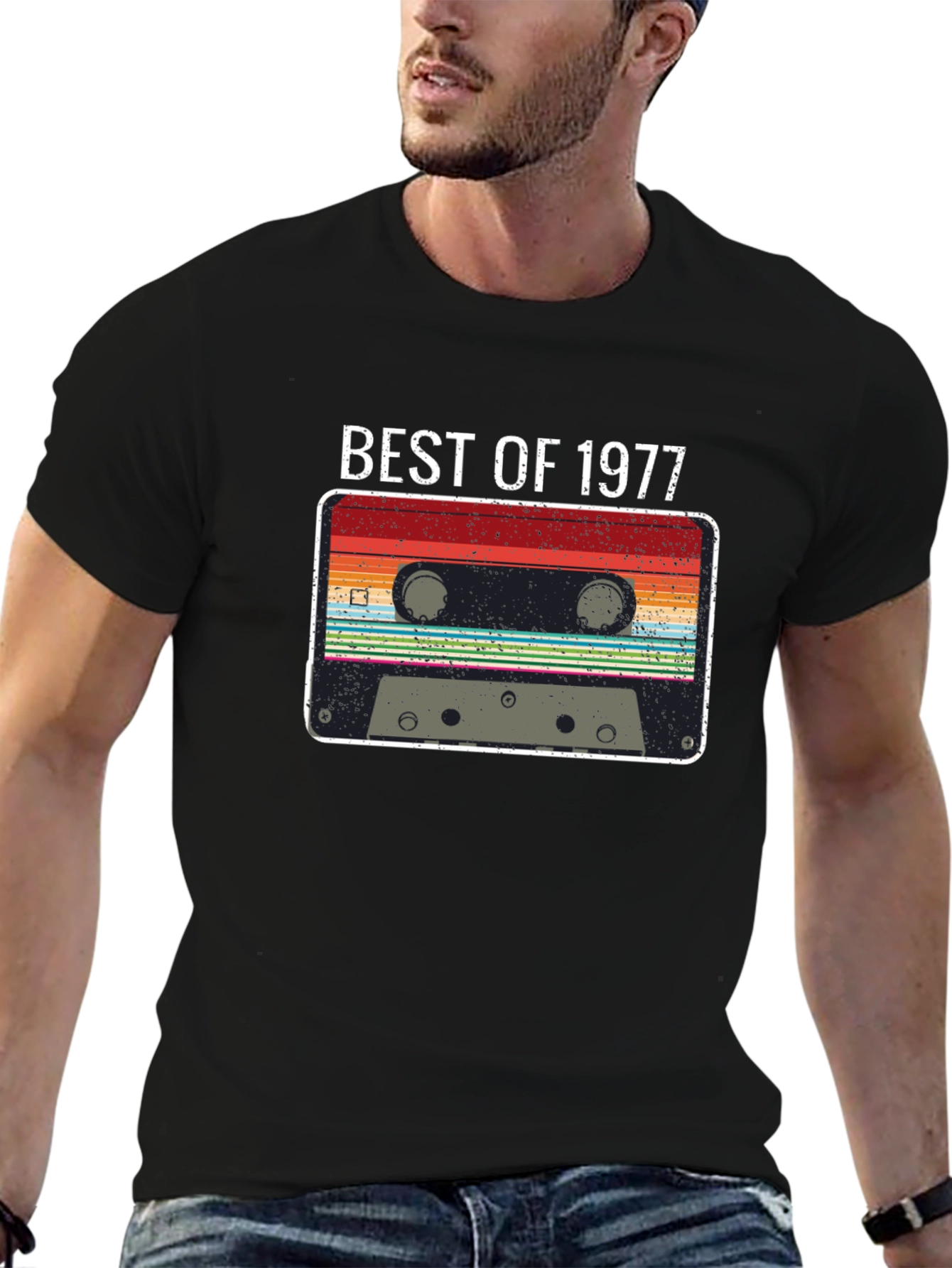Best of 1977 Cassette Graphic Tee