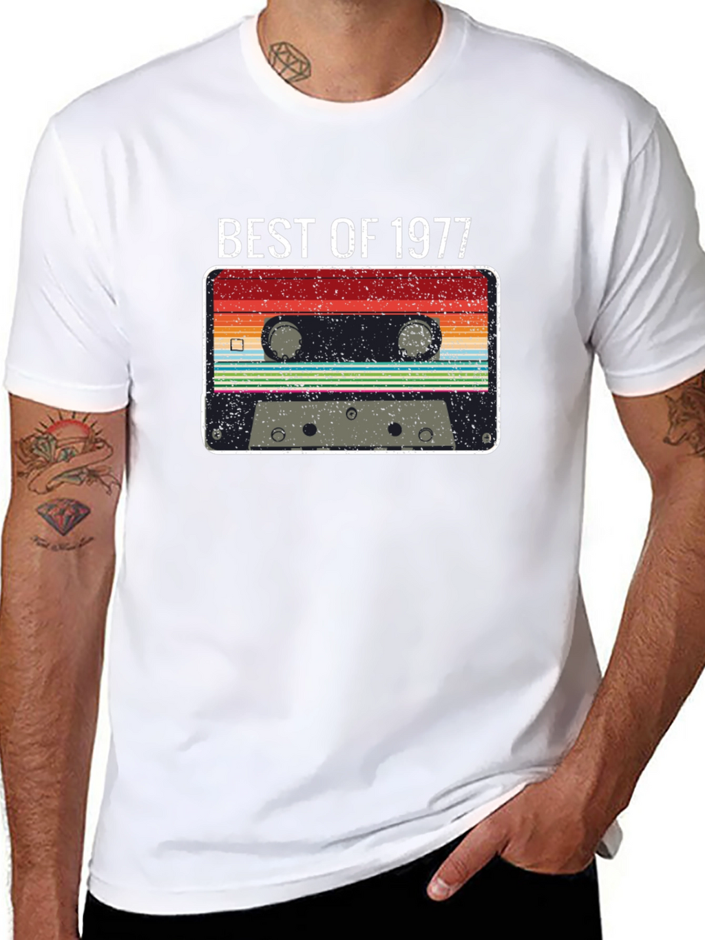 Best of 1977 Cassette Graphic Tee