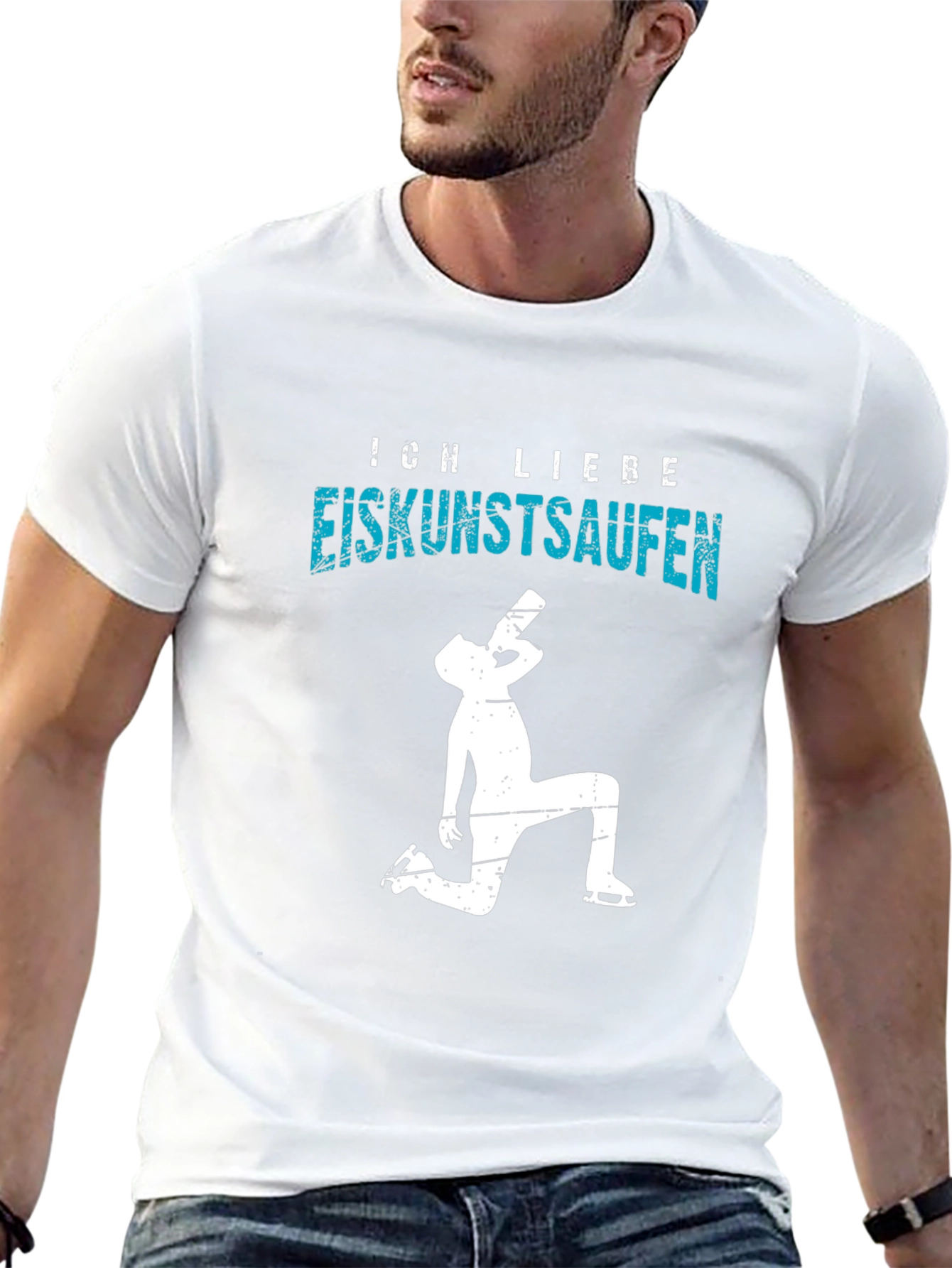 Funny Ice Skating Drinking T-Shirt