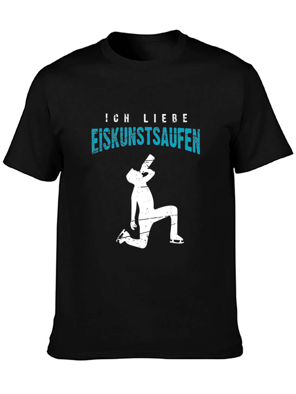 Funny Ice Skating Drinking T-Shirt