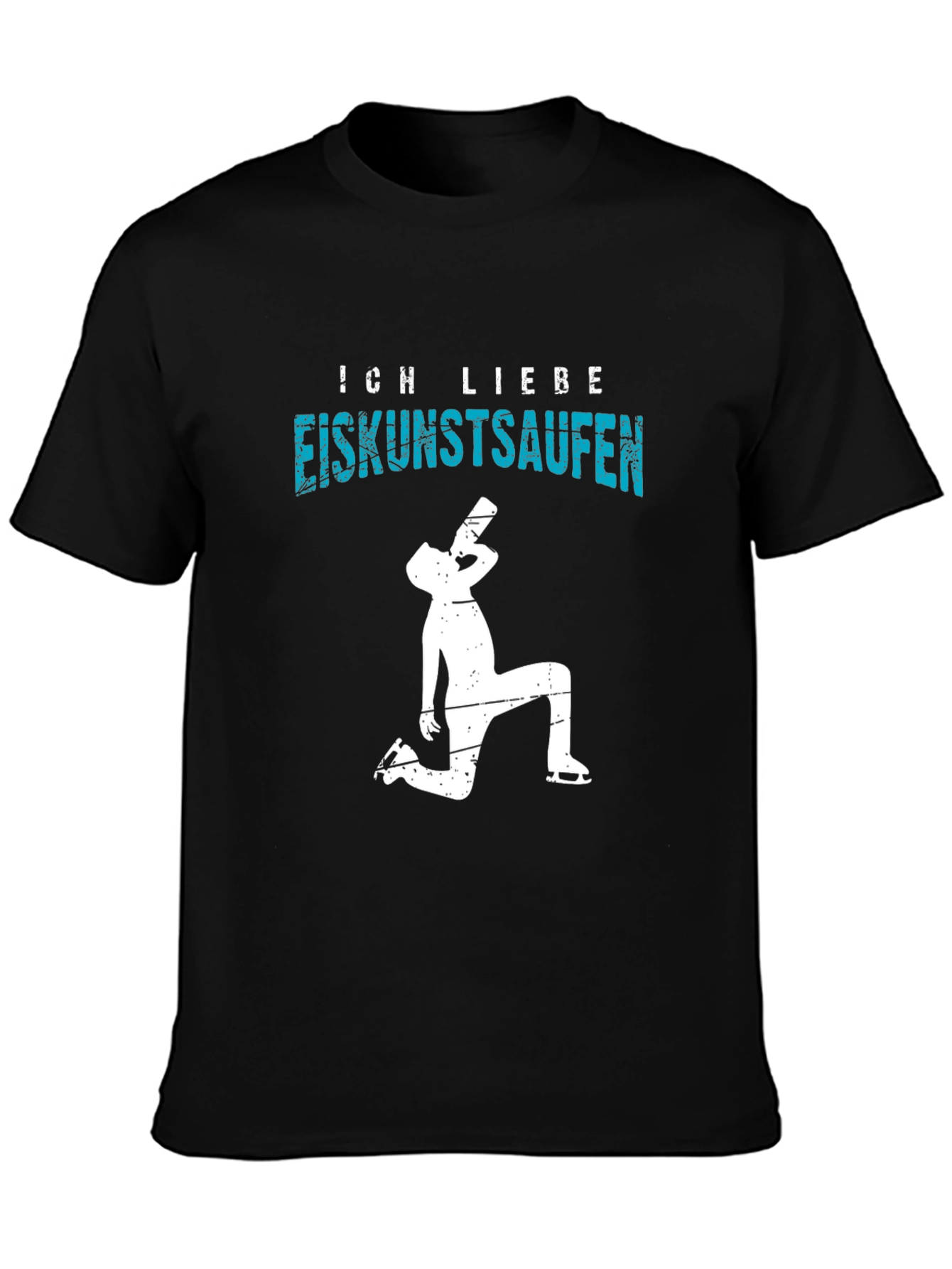 Funny Ice Skating Drinking T-Shirt