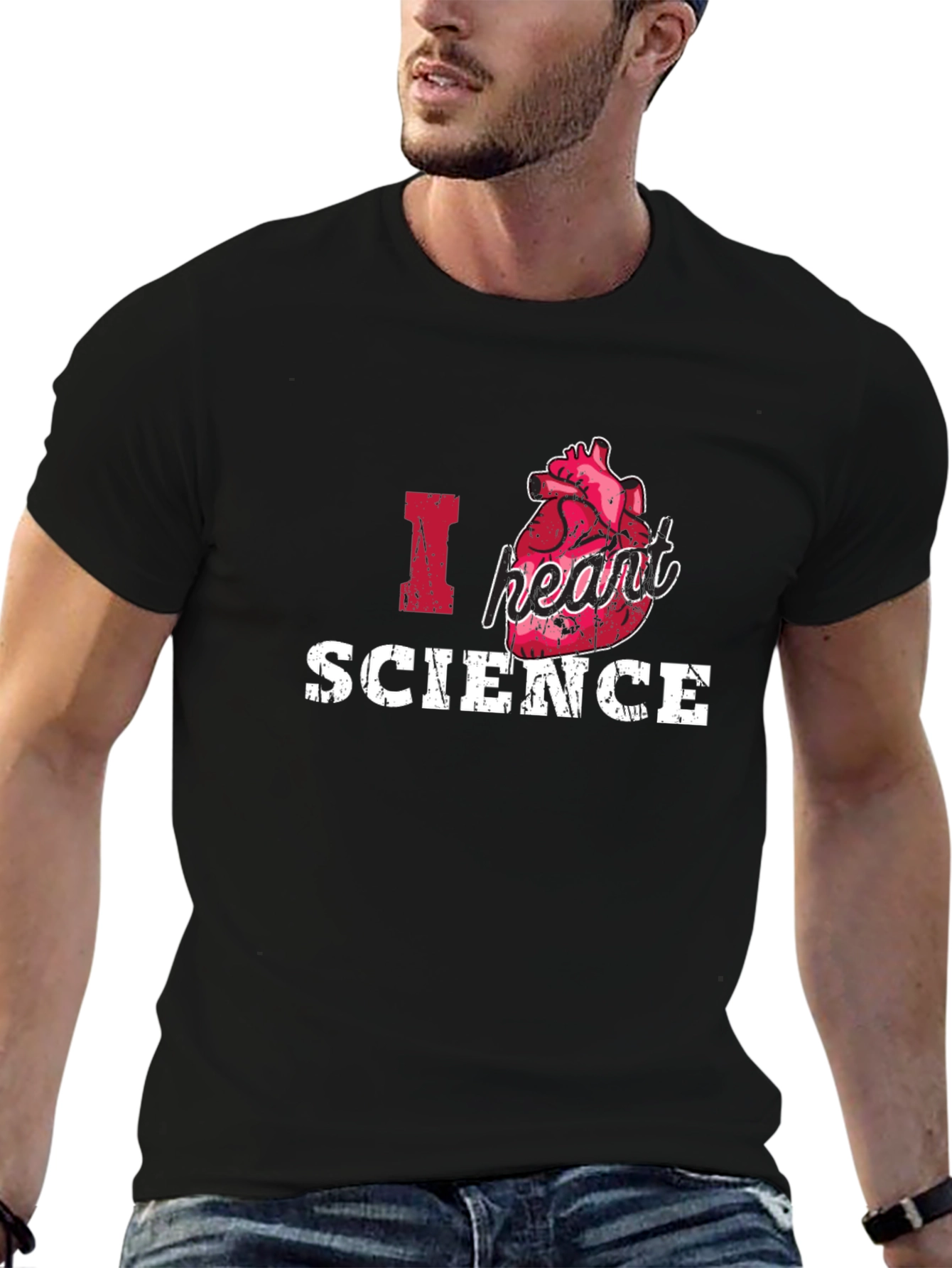 I Heart Science Graphic T-Shirt
