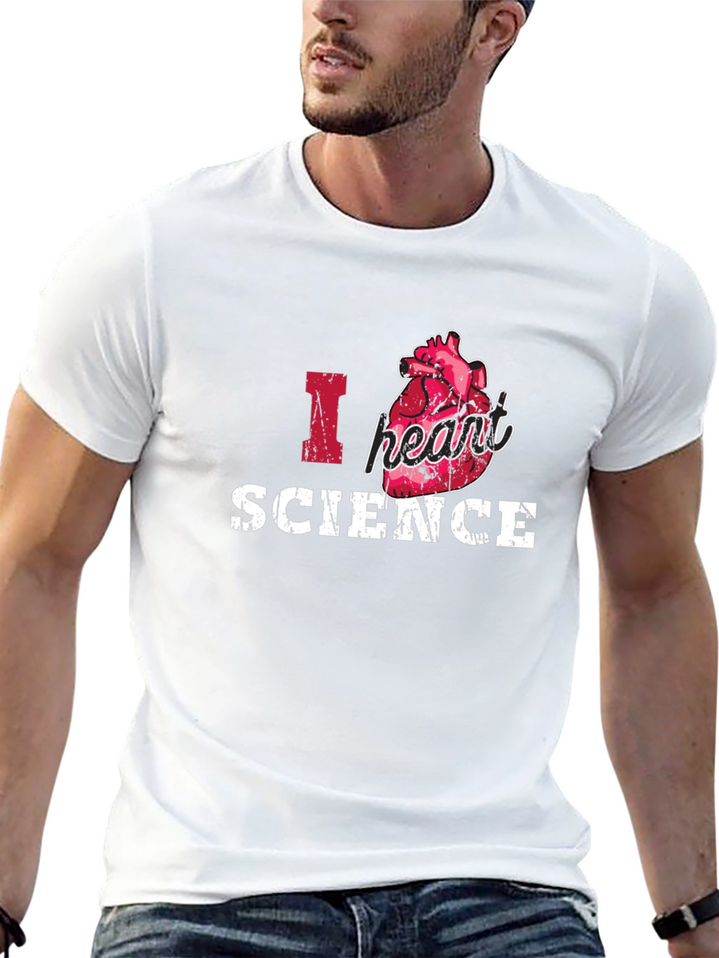 I Heart Science Graphic T-Shirt