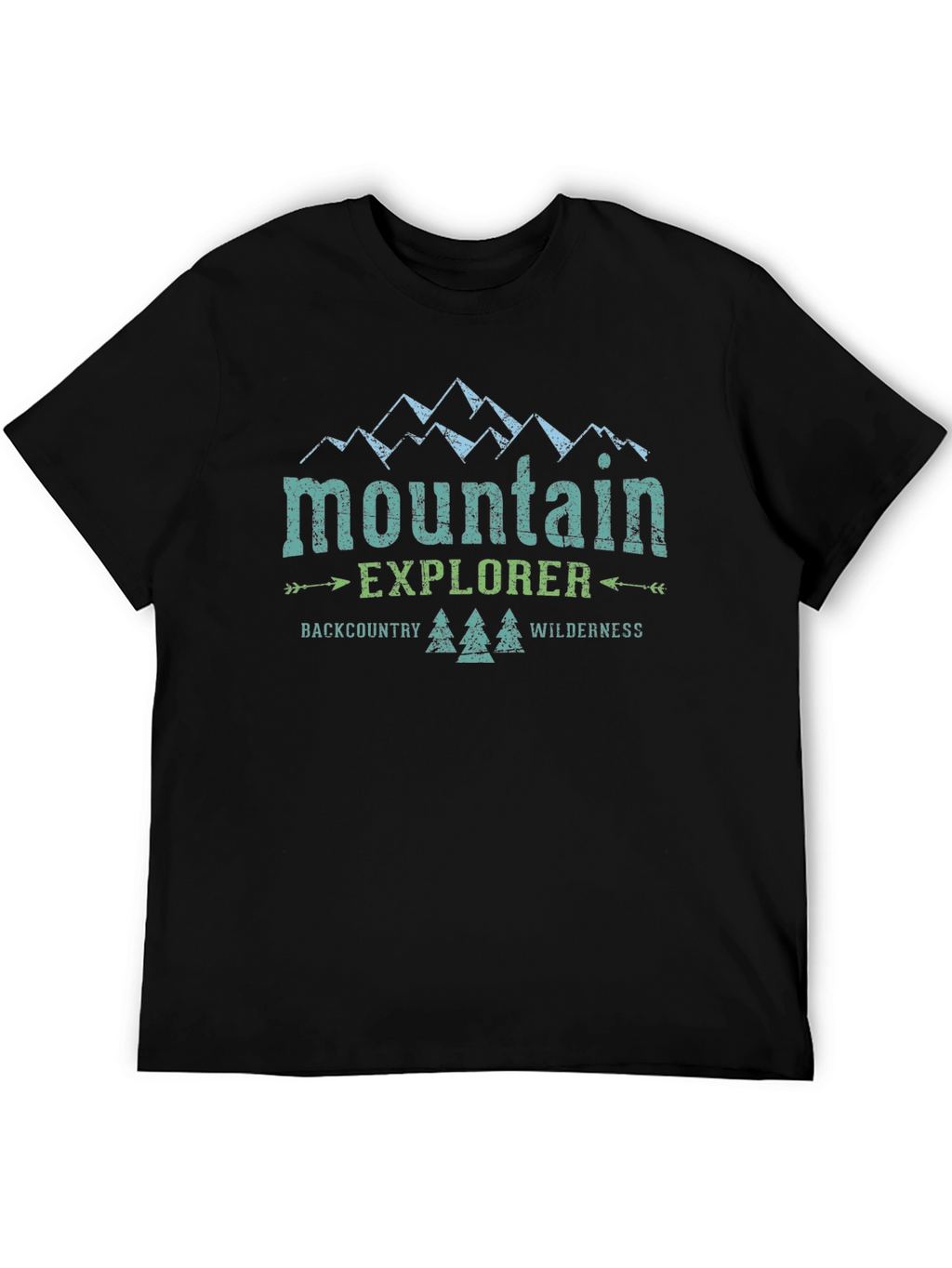 Mountain Explorer Graphic Tee - Backcountry Wilderness Shirt
