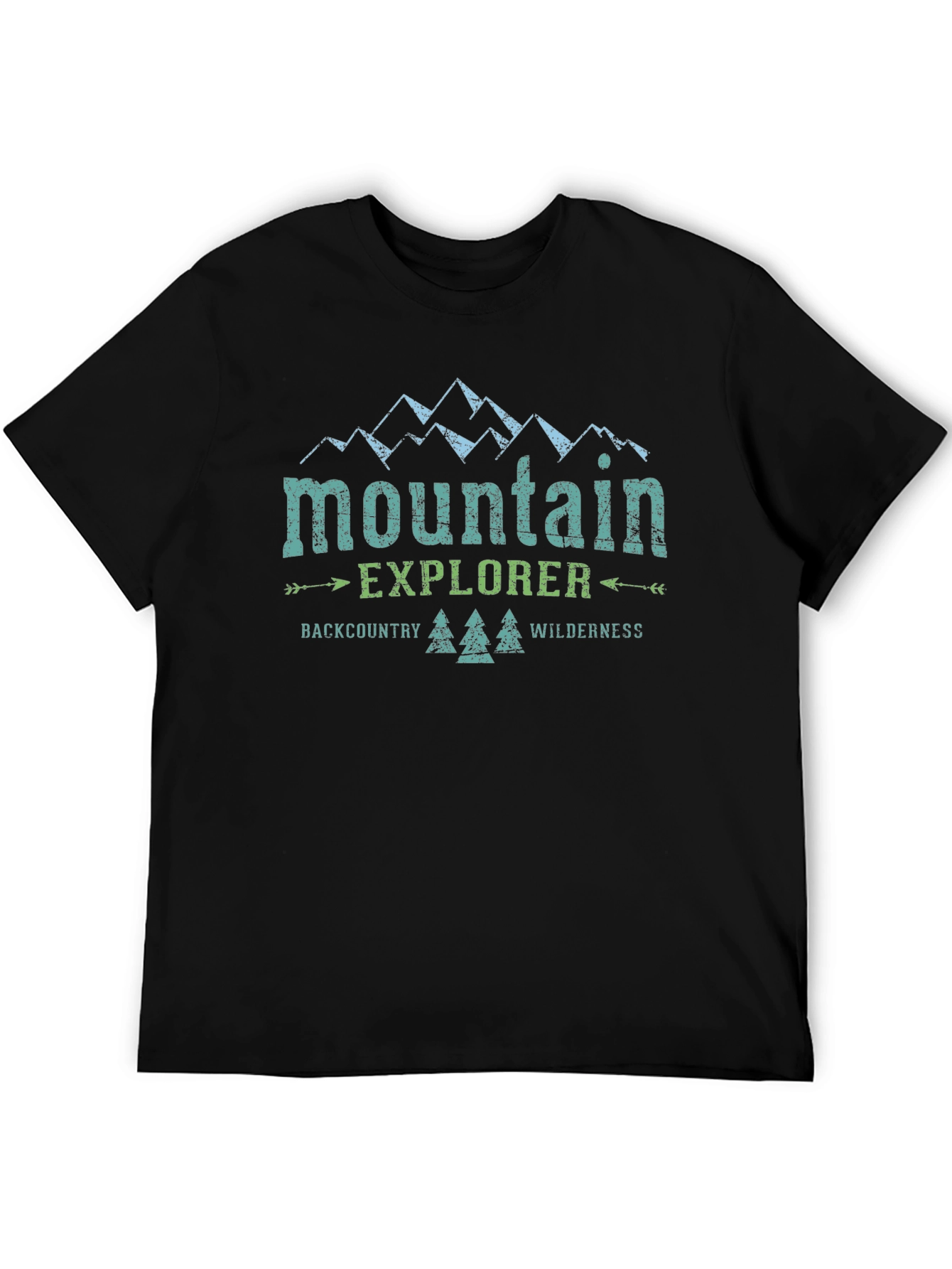 Mountain Explorer Graphic Tee - Backcountry Wilderness Shirt