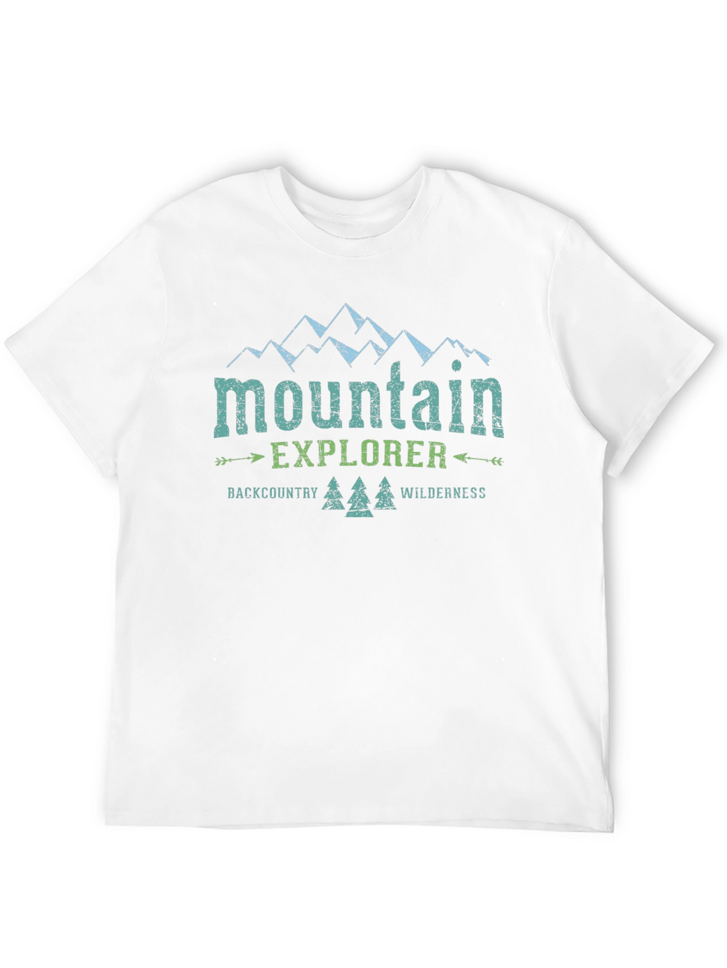 Mountain Explorer Graphic Tee - Backcountry Wilderness Shirt