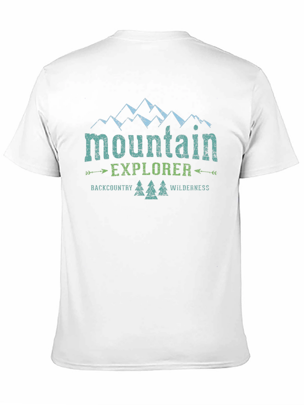 Mountain Explorer Graphic Tee - Backcountry Wilderness Shirt
