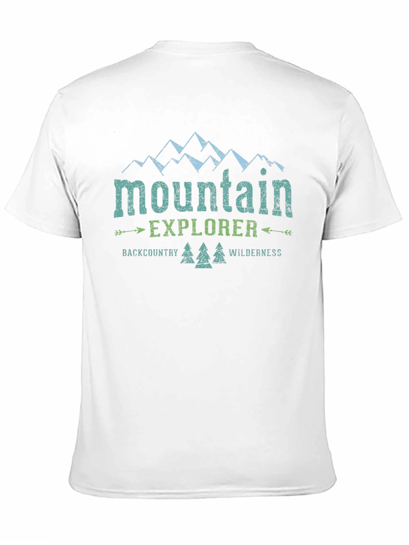 Mountain Explorer Graphic Tee - Backcountry Wilderness Shirt