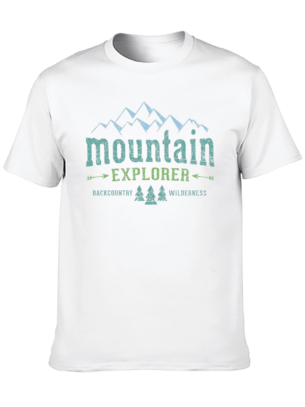 Mountain Explorer Graphic Tee - Backcountry Wilderness Shirt