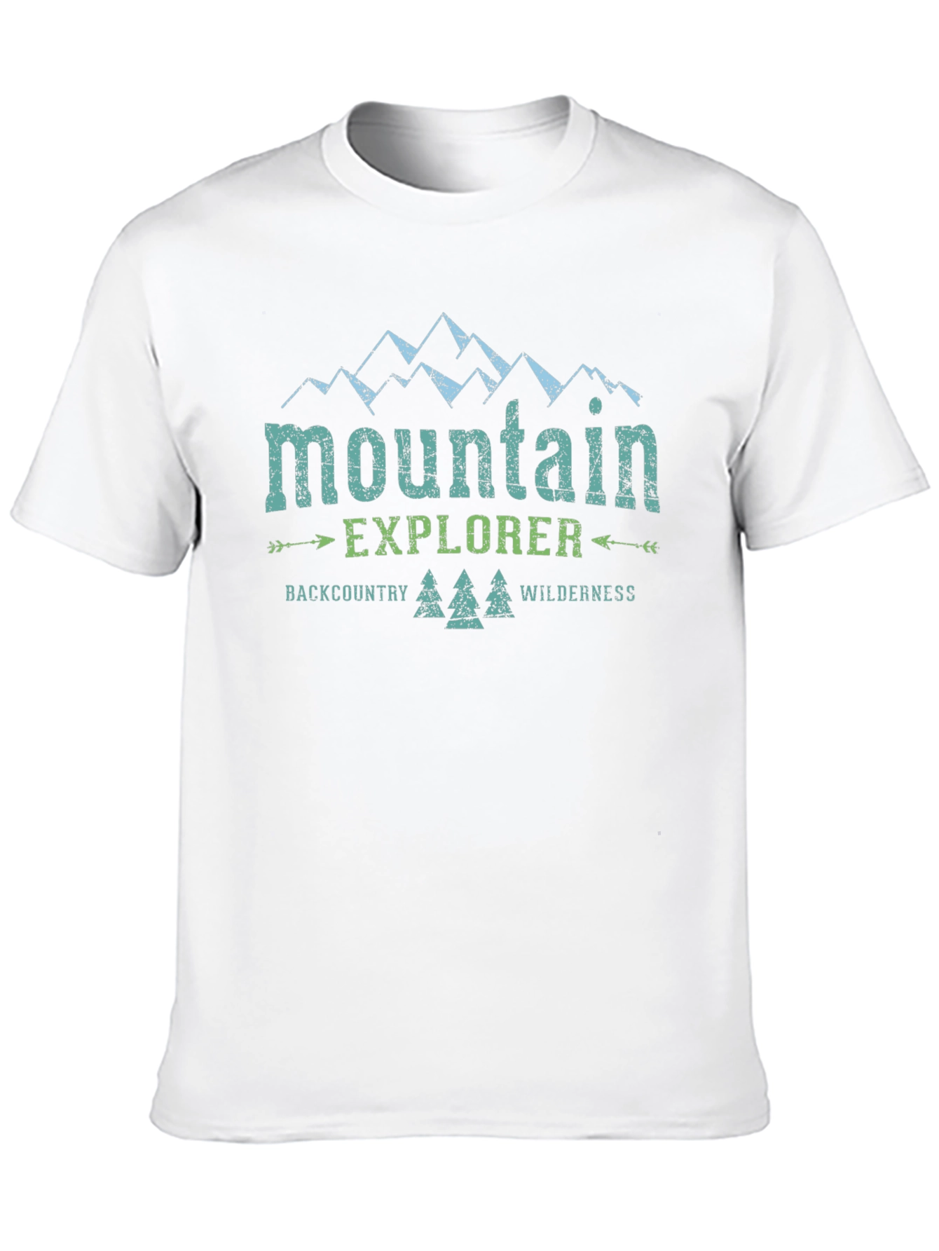 Mountain Explorer Graphic Tee - Backcountry Wilderness Shirt