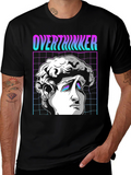 Overthinker Vaporwave T-Shirt - Aesthetic Design