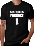 Suspicious Package Graphic Novelty T-Shirt
