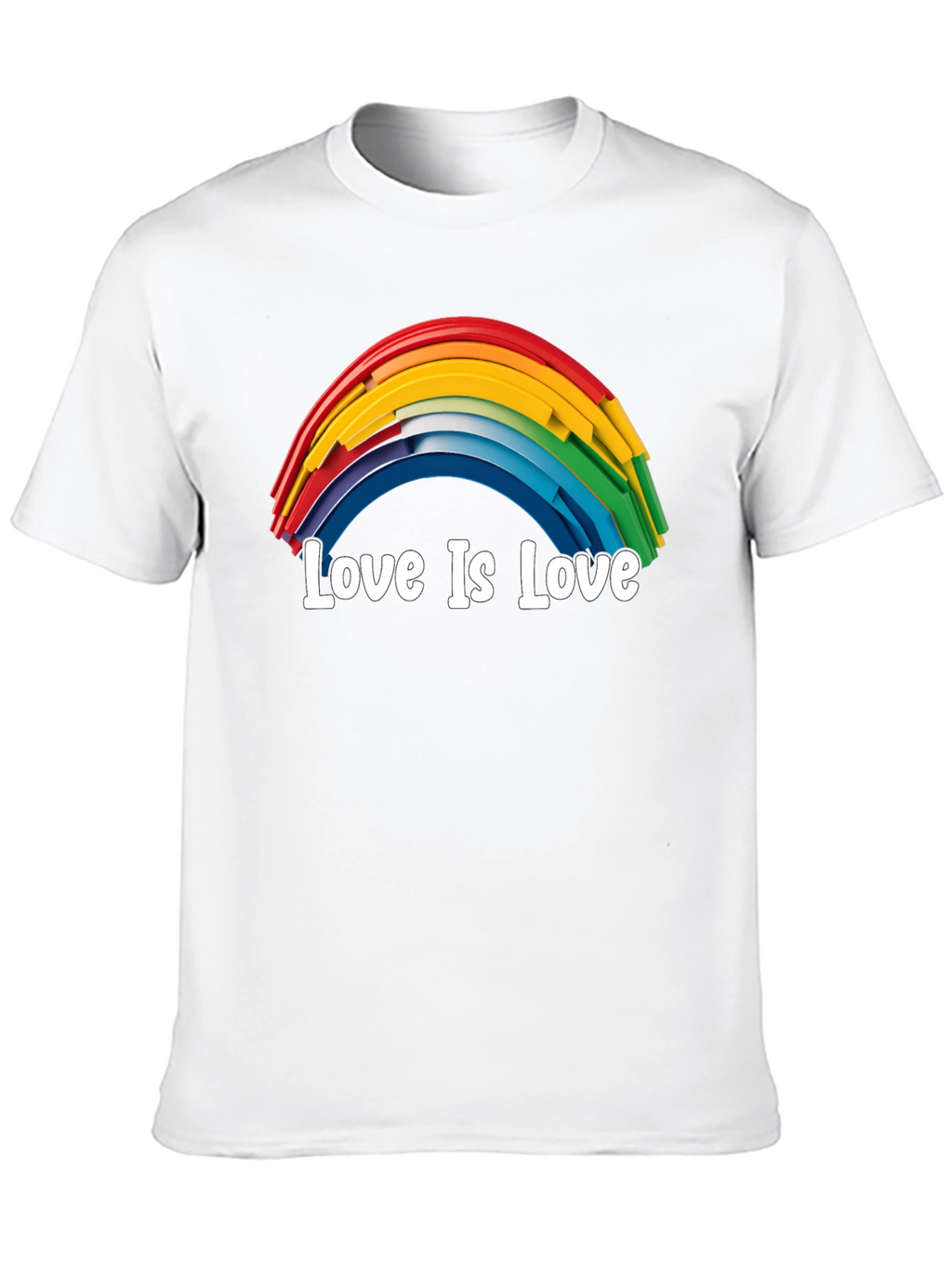 Love Is Love Rainbow Pride T-Shirt
