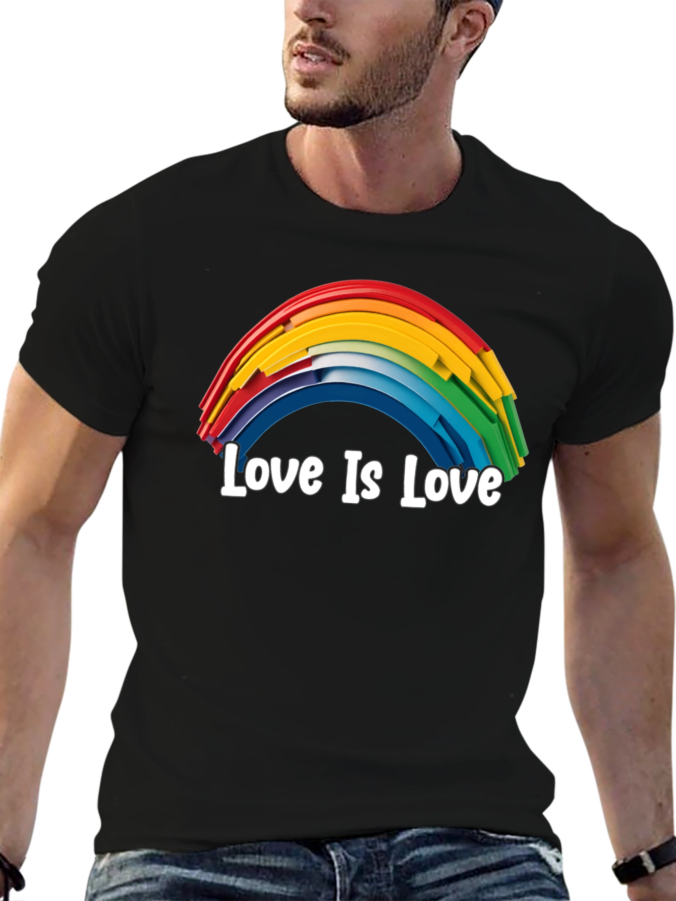 Love Is Love Rainbow Pride T-Shirt