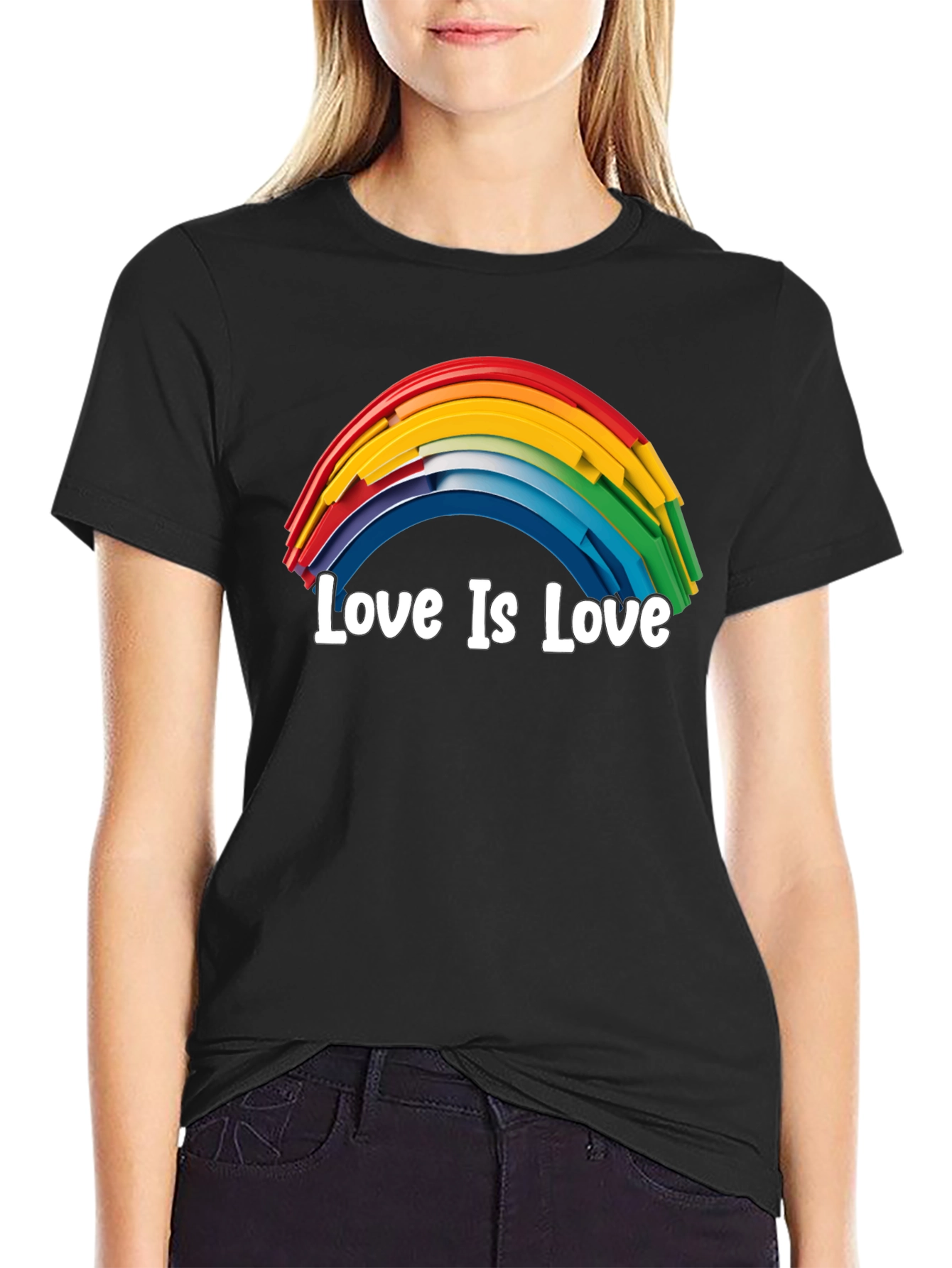 Love Is Love Rainbow Pride T-Shirt