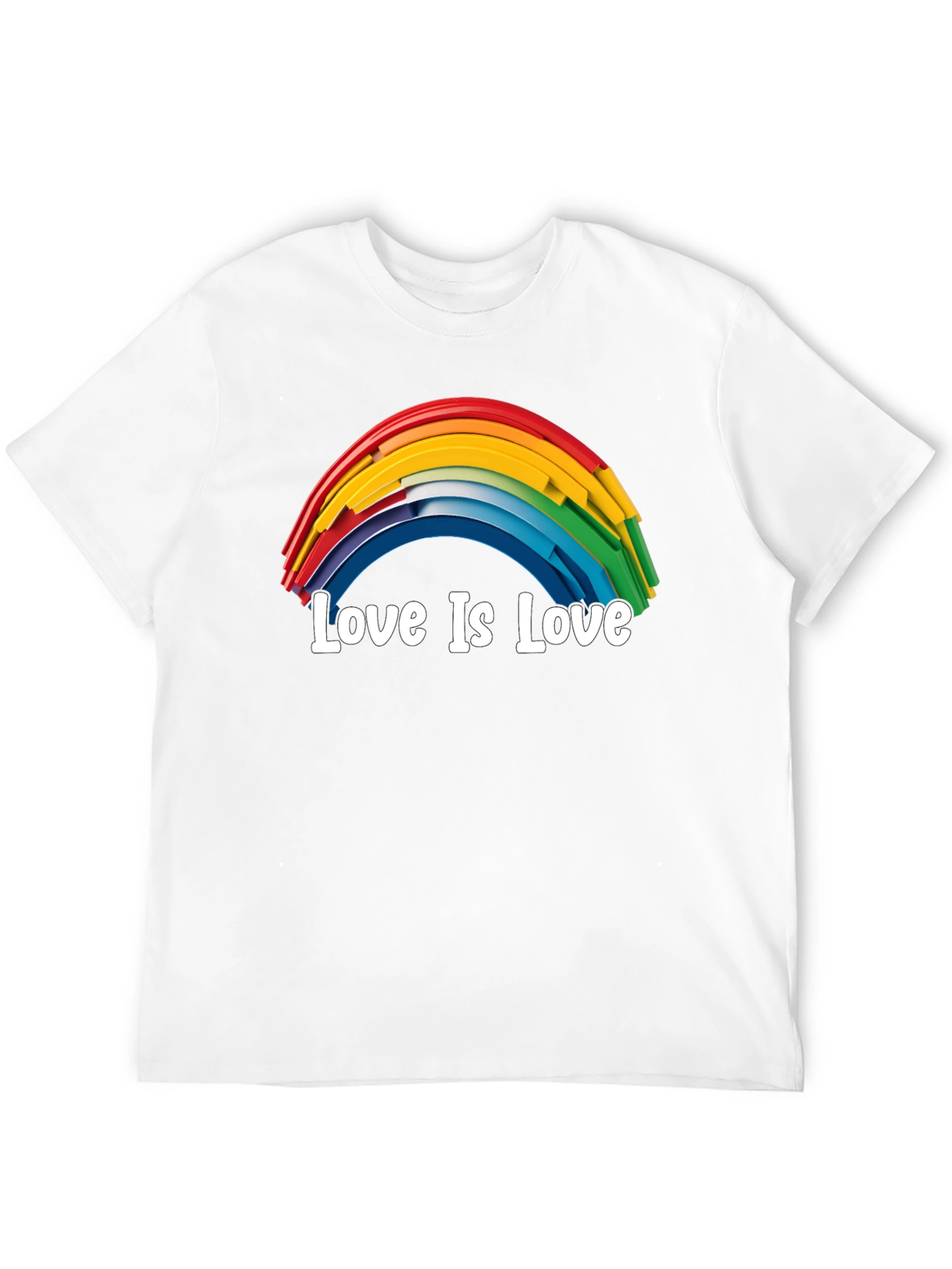 Love Is Love Rainbow Pride T-Shirt