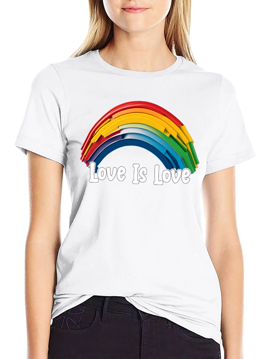 Love Is Love Rainbow Pride T-Shirt