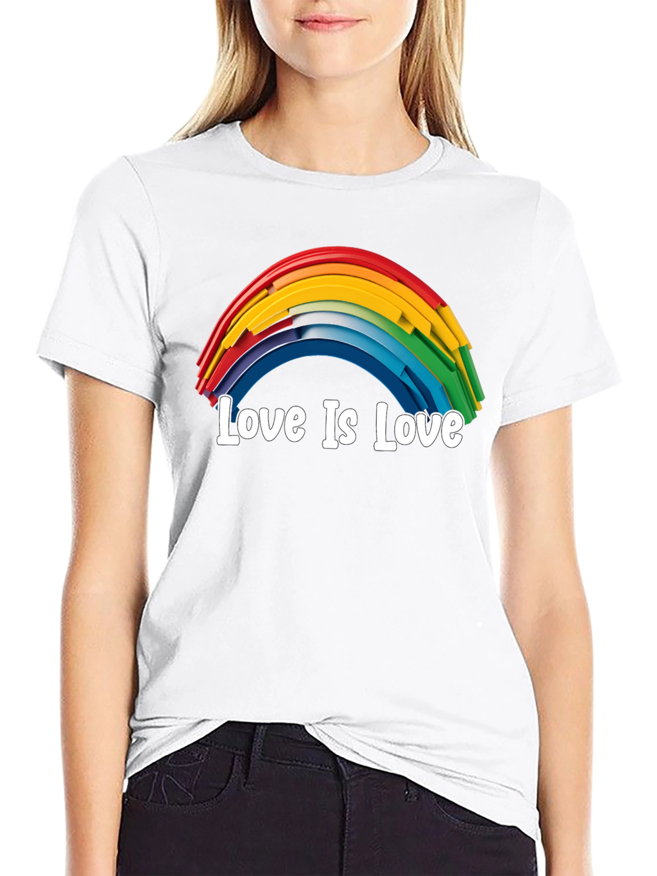 Love Is Love Rainbow Pride T-Shirt