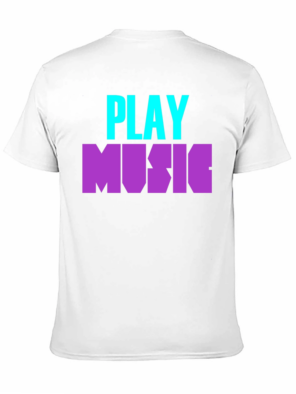 Play Music Graphic Tee - Casual Style