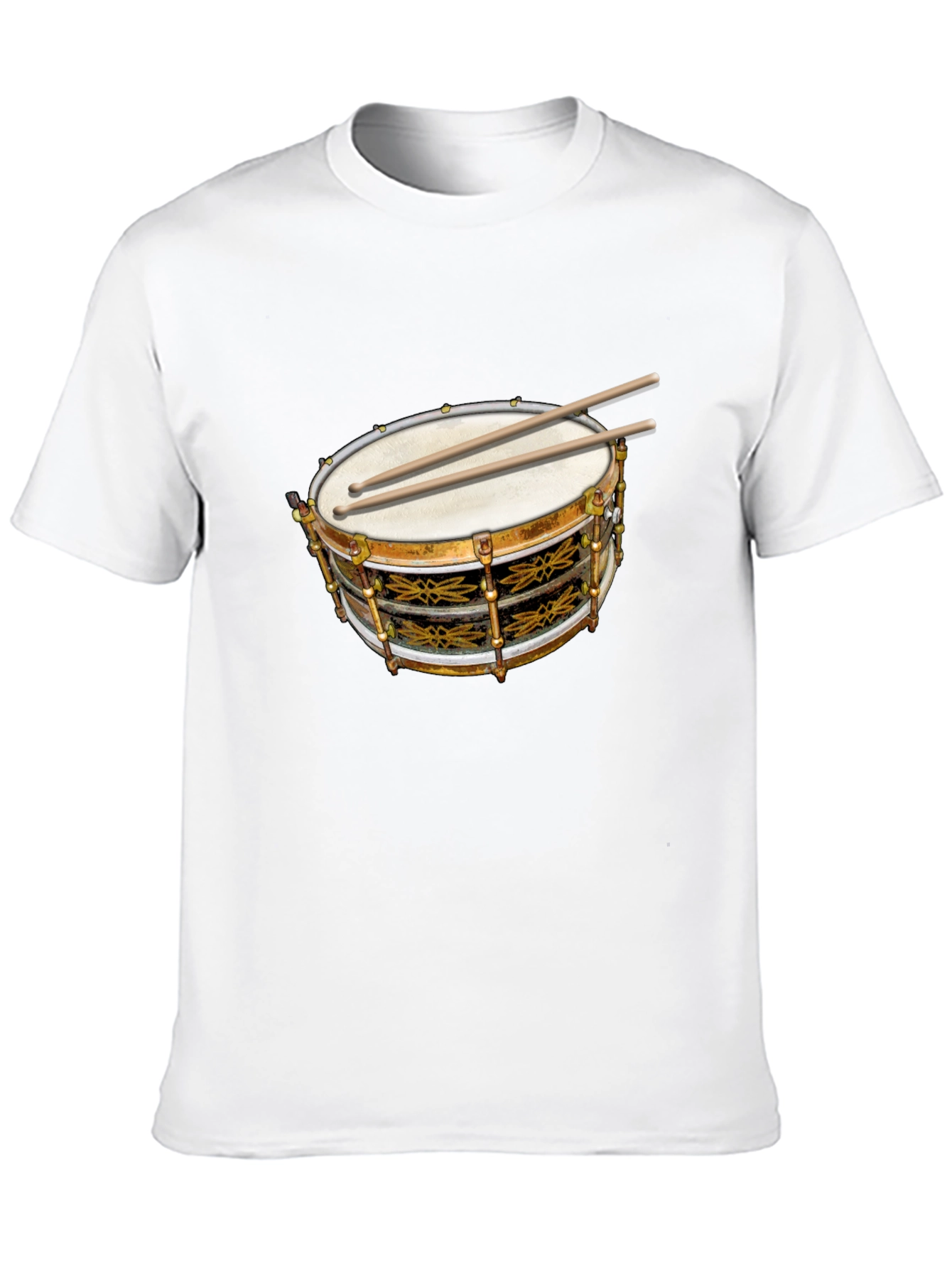 Drum Graphic Tee - Musicians Black T-Shirt