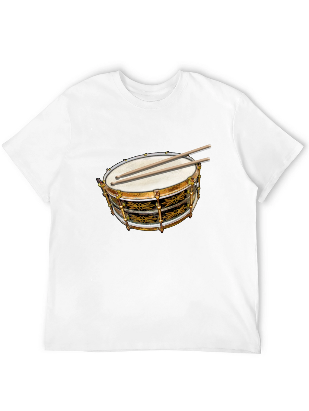 Drum Graphic Tee - Musicians Black T-Shirt