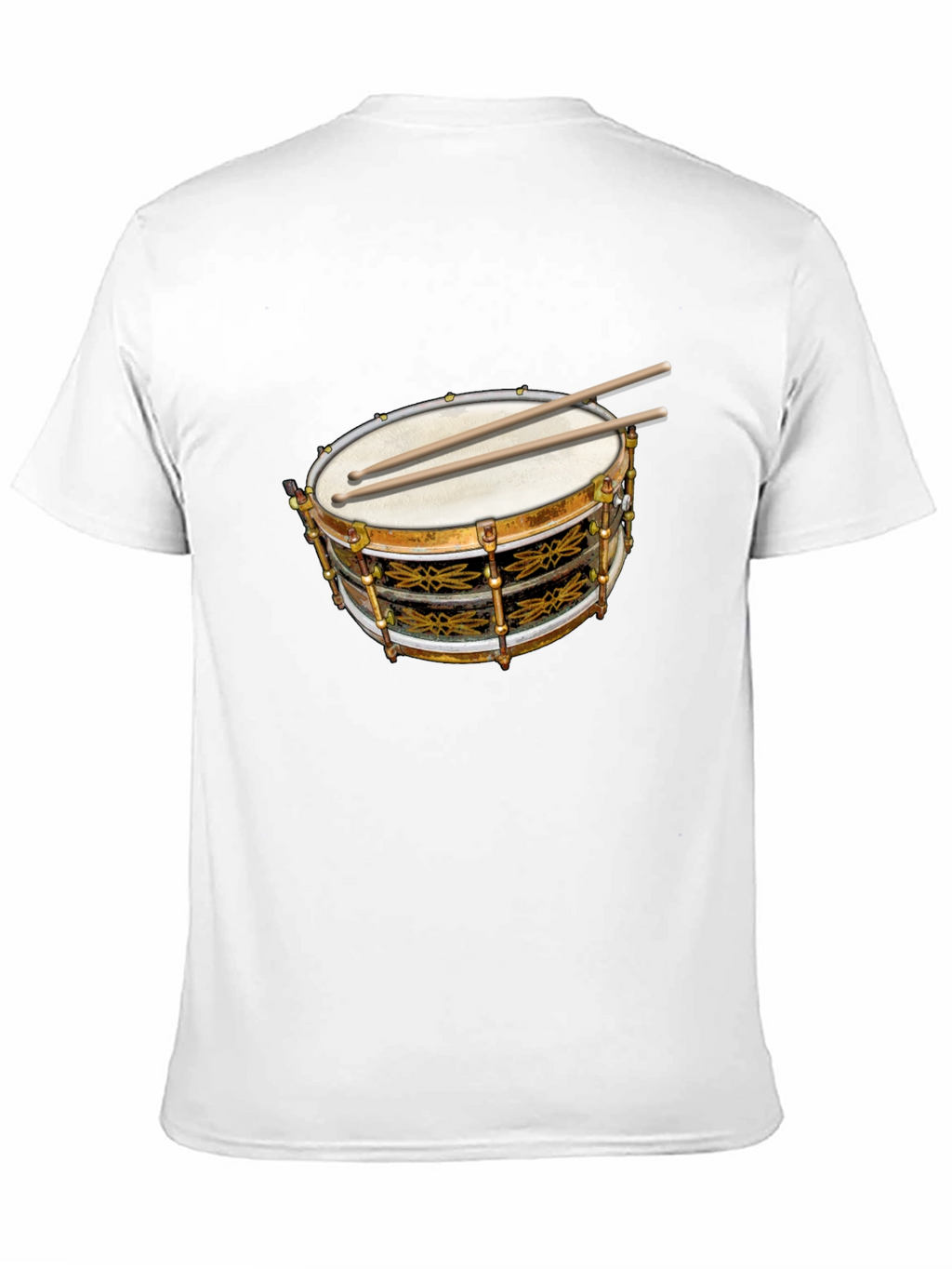 Drum Graphic Tee - Musicians Black T-Shirt