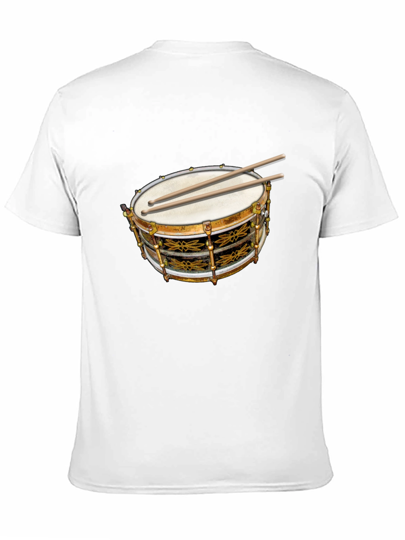 Drum Graphic Tee - Musicians Black T-Shirt