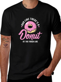 Run For Donuts T-Shirt - Funny Fitness Tee