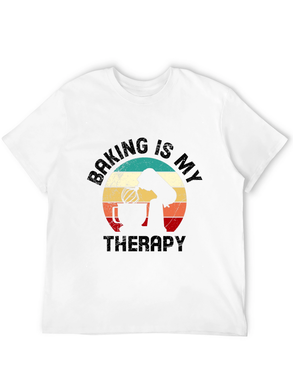 Baking is My Therapy Graphic Tee