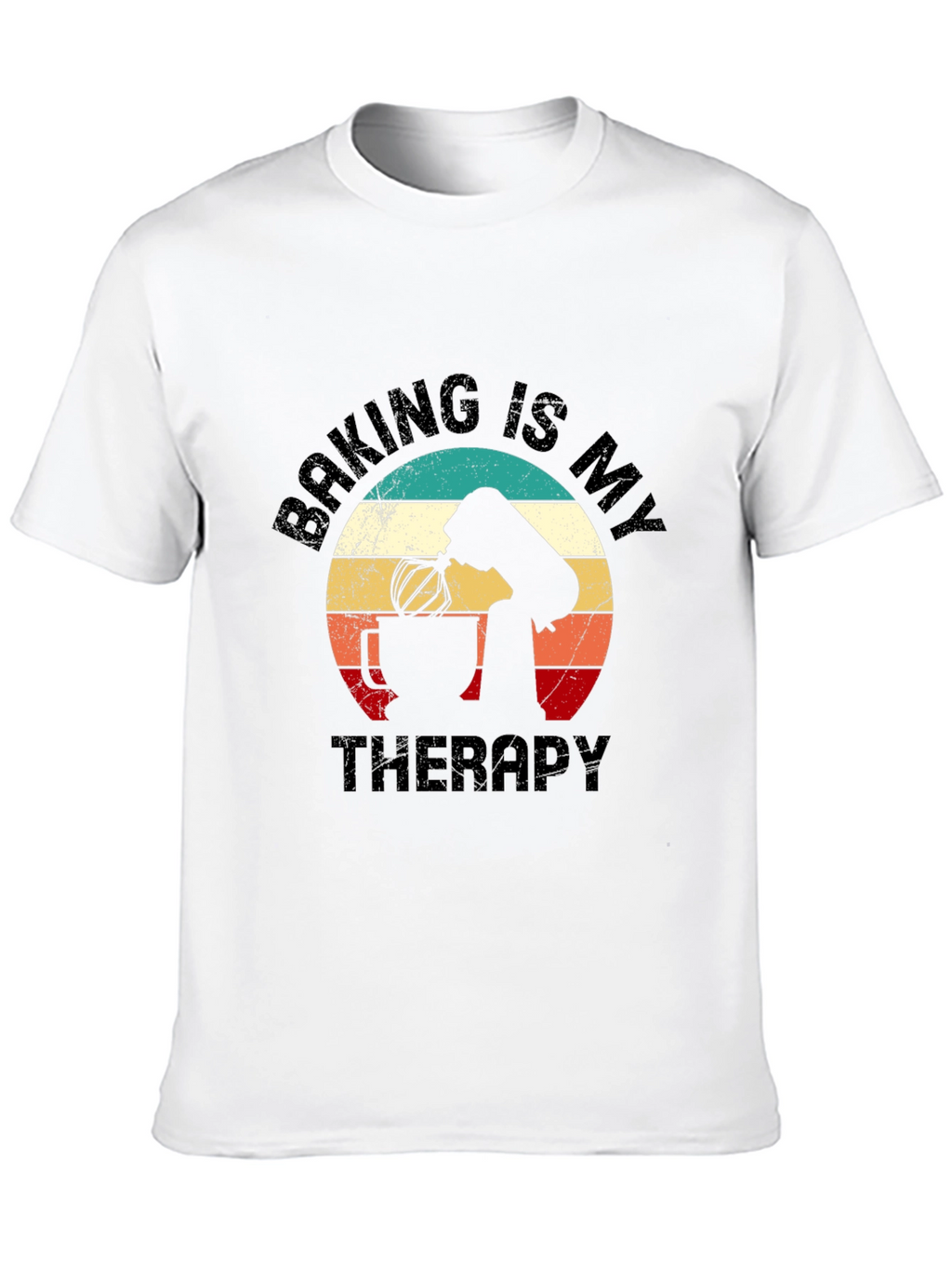 Baking is My Therapy Graphic Tee