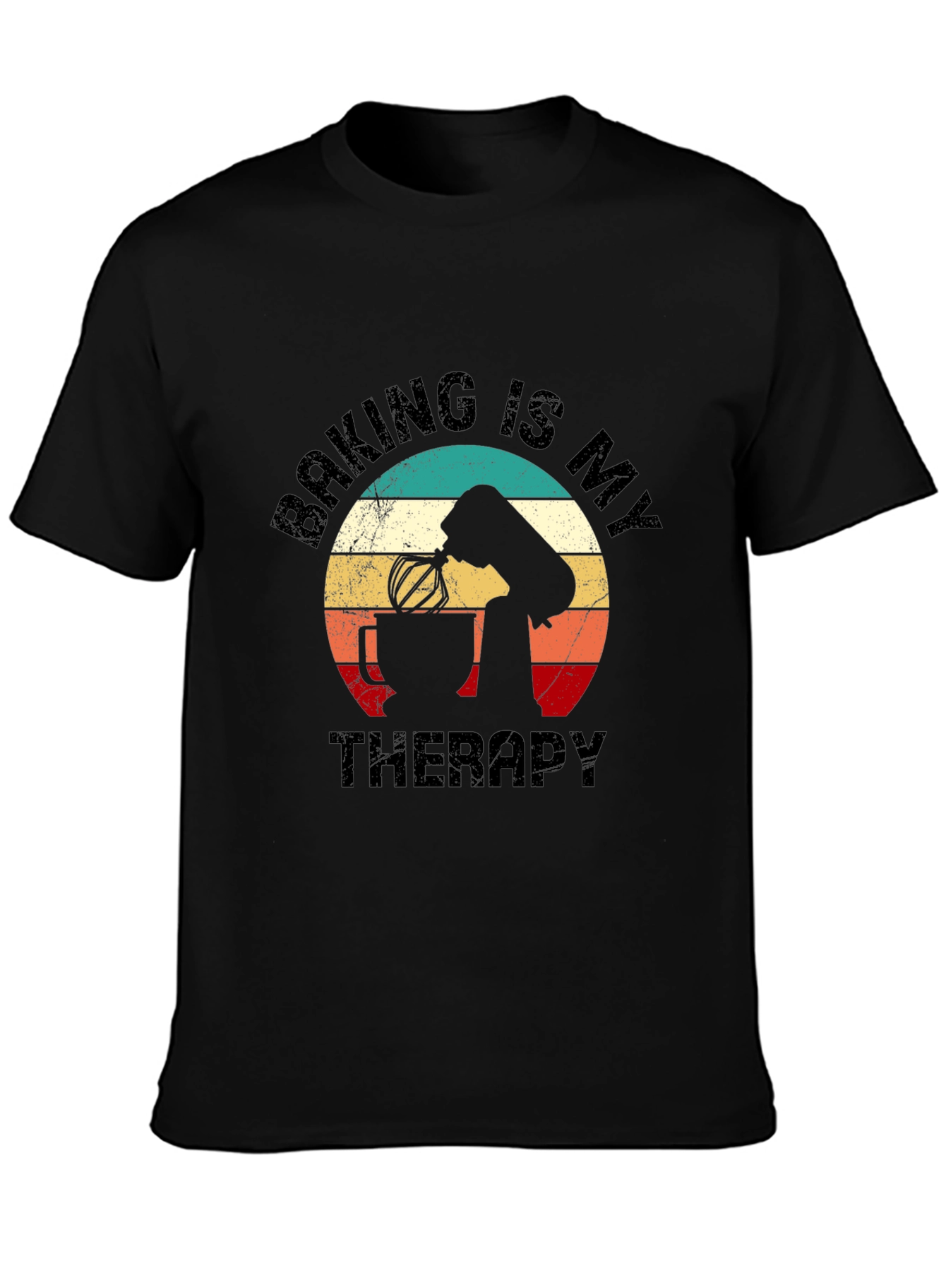 Baking is My Therapy Graphic Tee