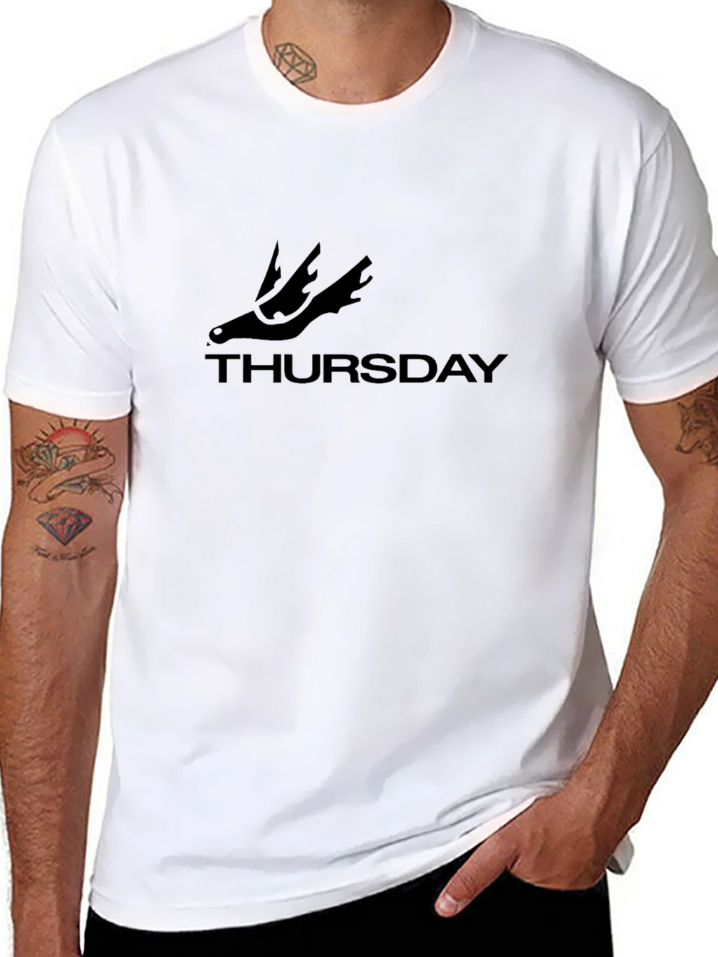 Thursday Band Black T-Shirt