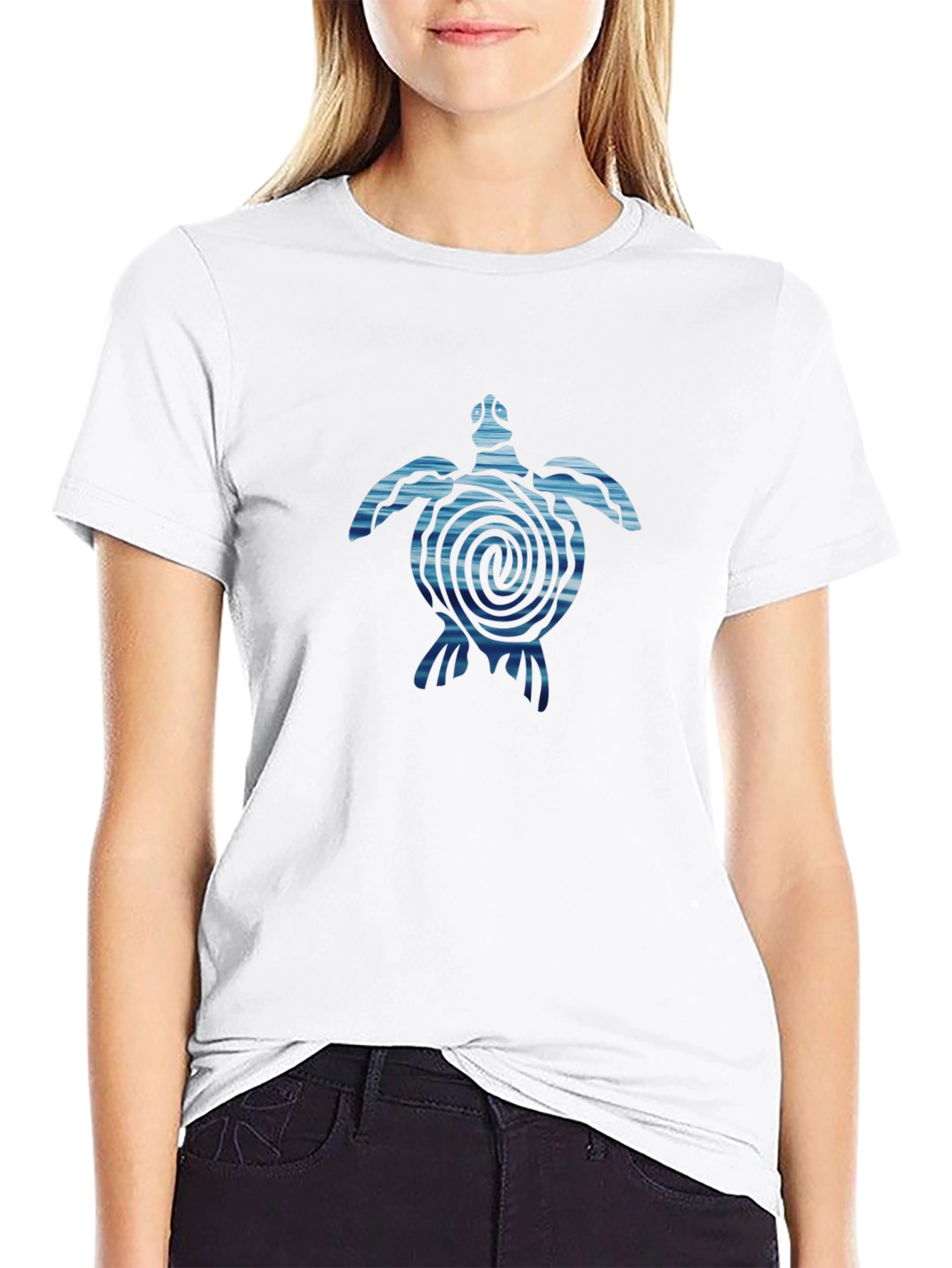 Blue Turtle Graphic Tee
