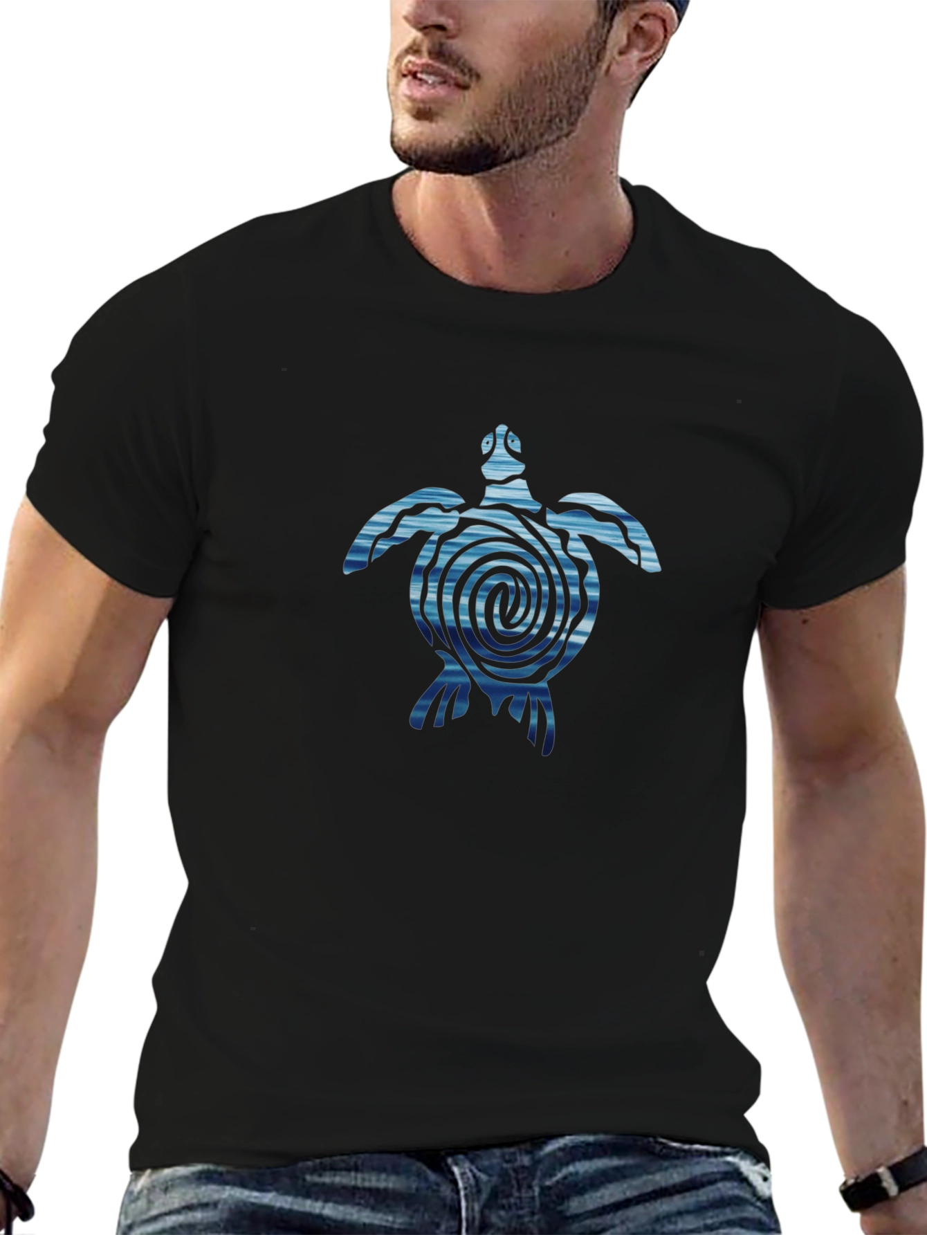 Blue Turtle Graphic Tee