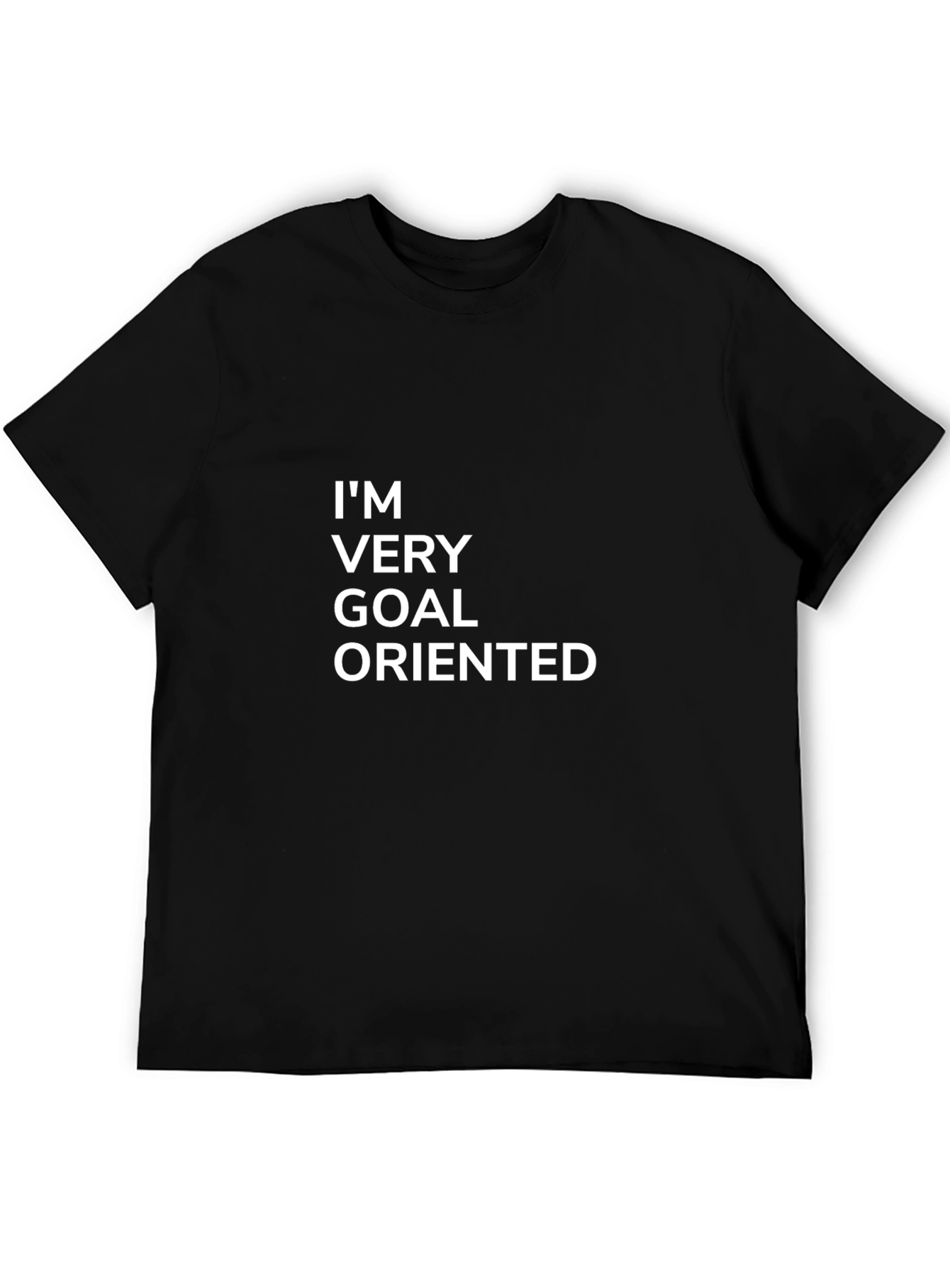 Goal Oriented Graphic Tee - Mens Black T-Shirt
