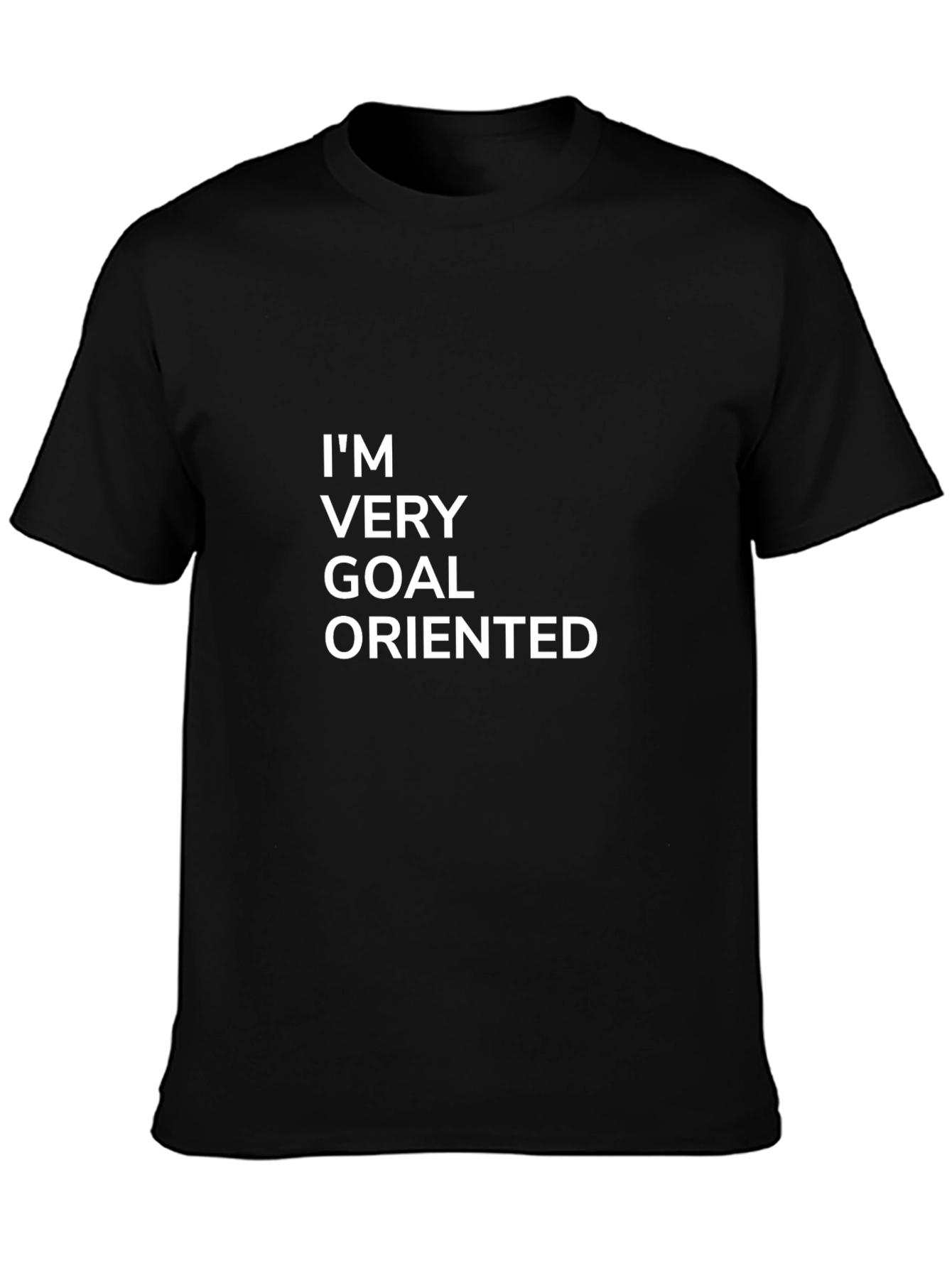 Goal Oriented Graphic Tee - Mens Black T-Shirt