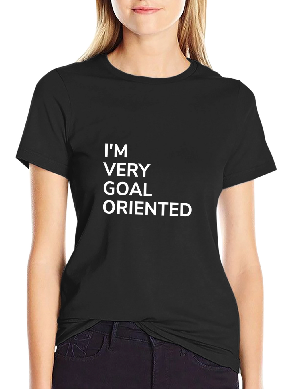 Goal Oriented Graphic Tee - Mens Black T-Shirt