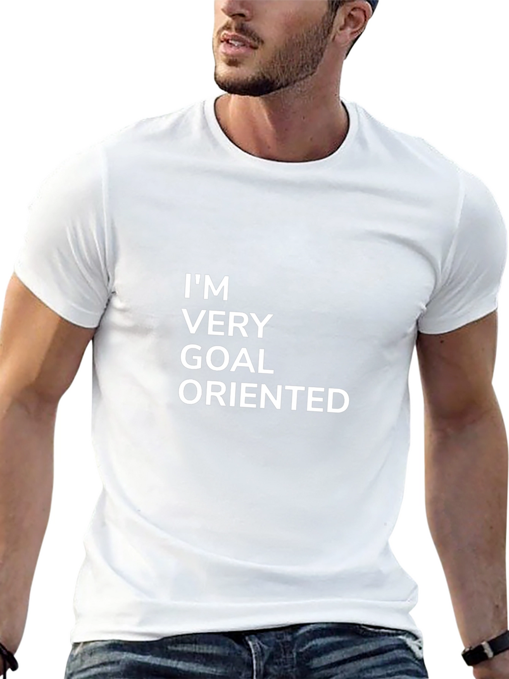 Goal Oriented Graphic Tee - Mens Black T-Shirt