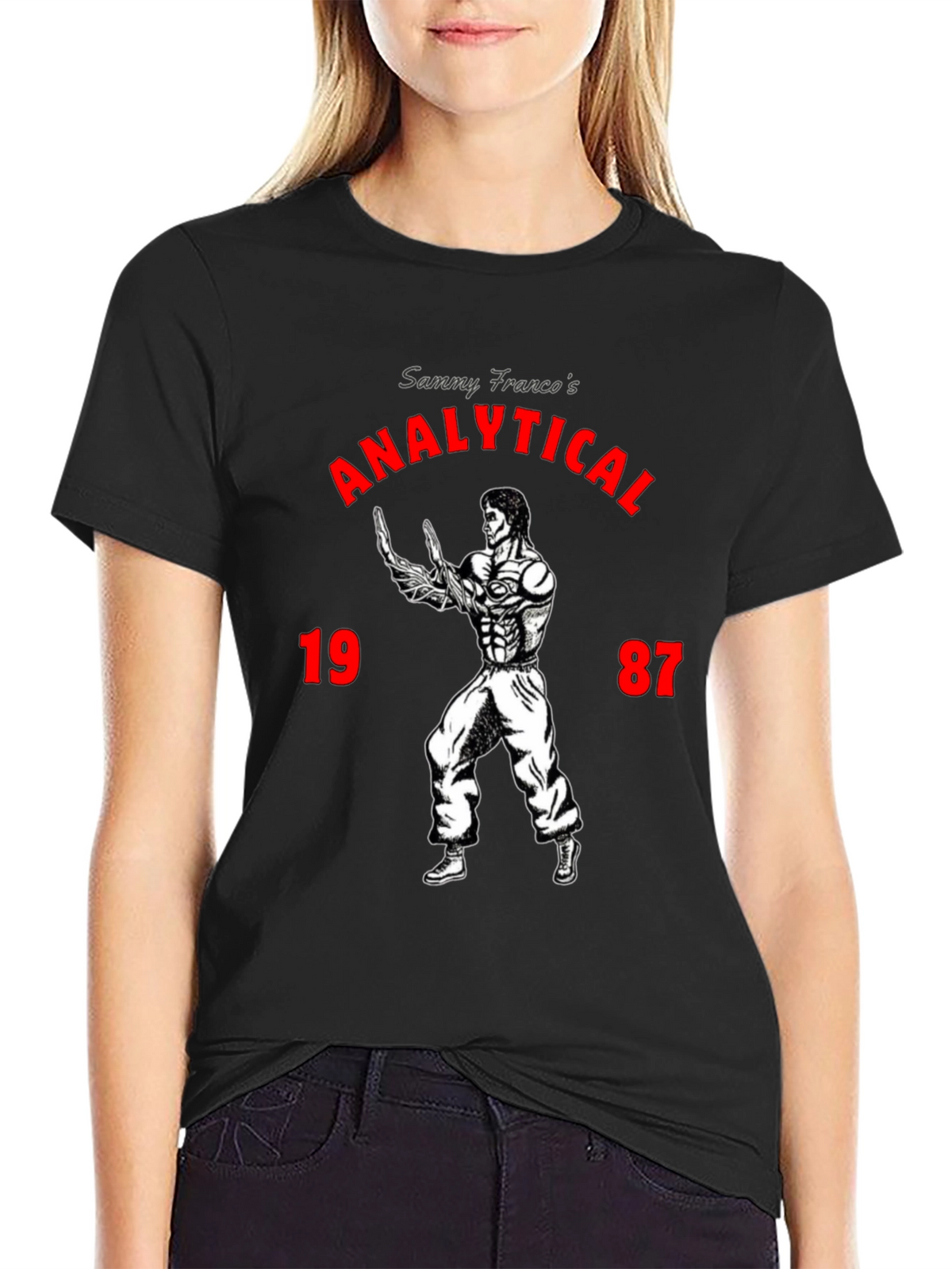 Analytical 1987 Sammy Franco Graphic T-Shirt