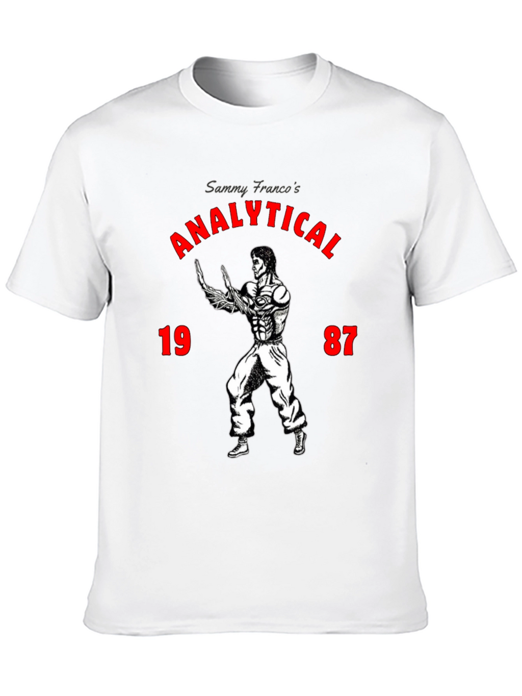 Analytical 1987 Sammy Franco Graphic T-Shirt