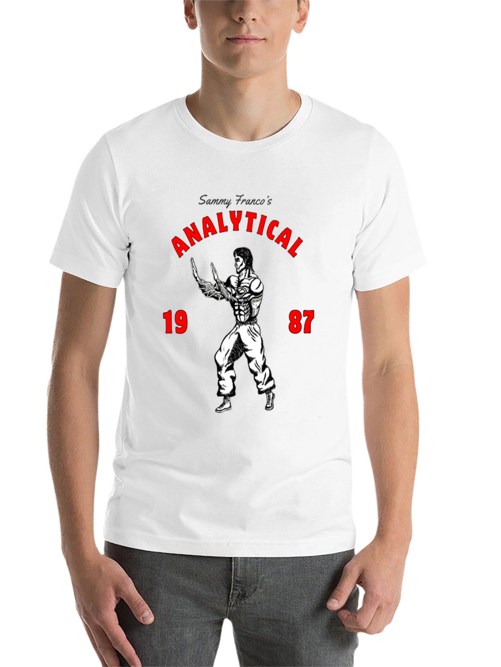 Analytical 1987 Sammy Franco Graphic T-Shirt