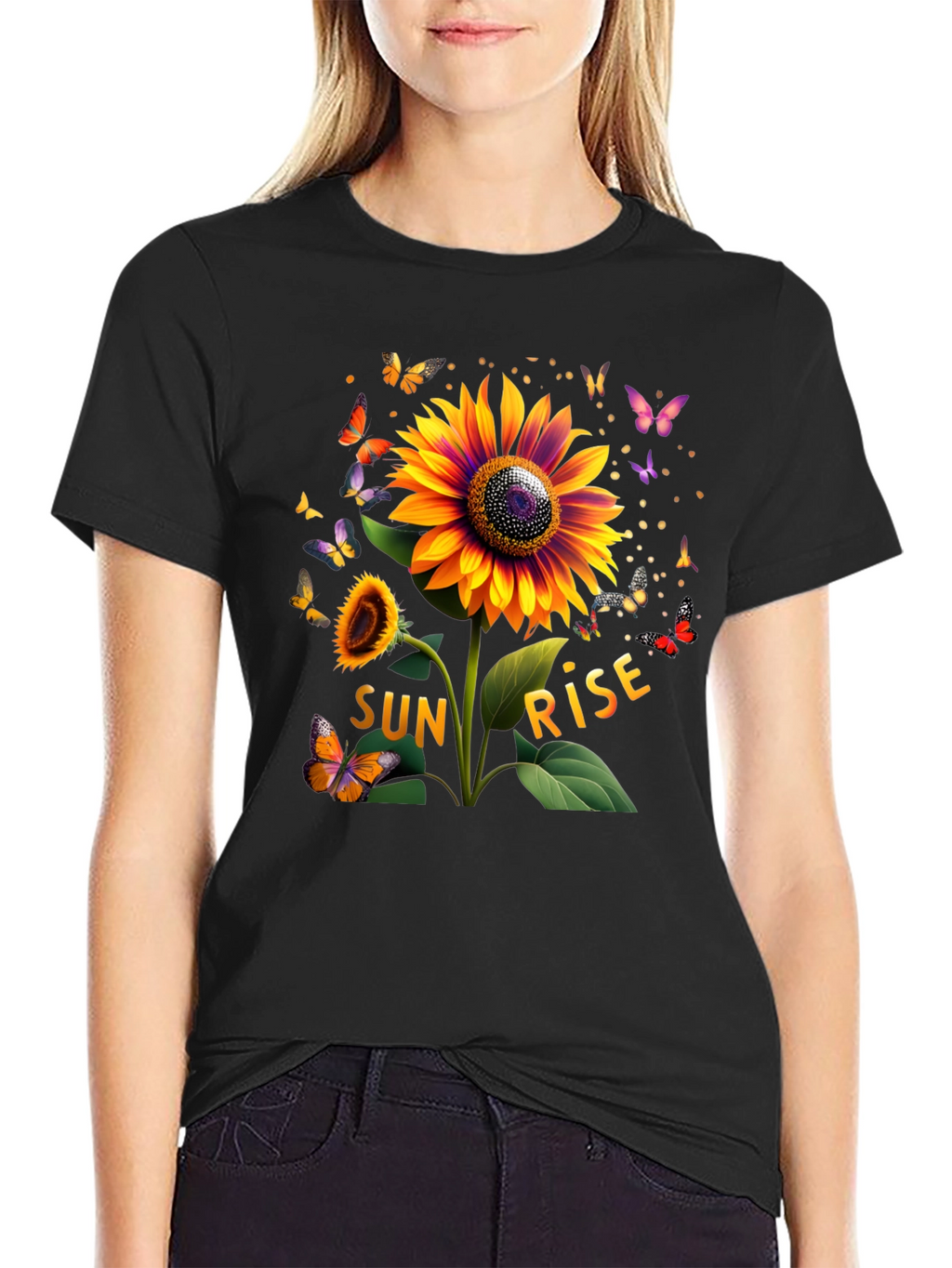 Sunflower Sunrise Graphic Tee